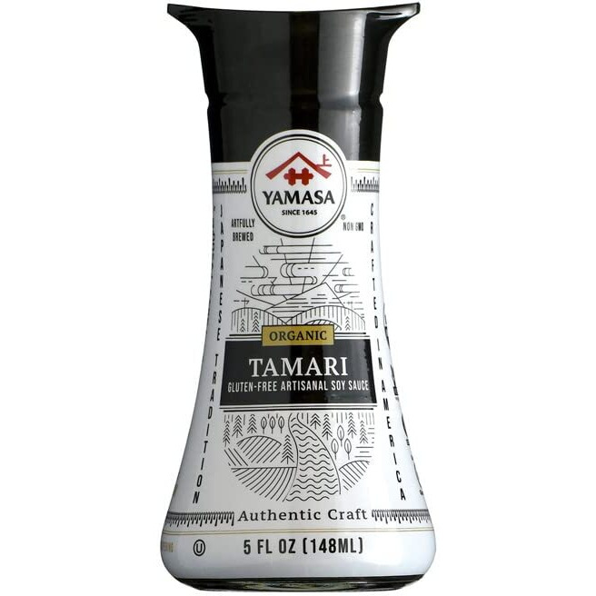 Yamasa, Organic Tamari Artisanal Gluten-Free Soy Sauce, Kosher And Non-Gmo, 5-Oz