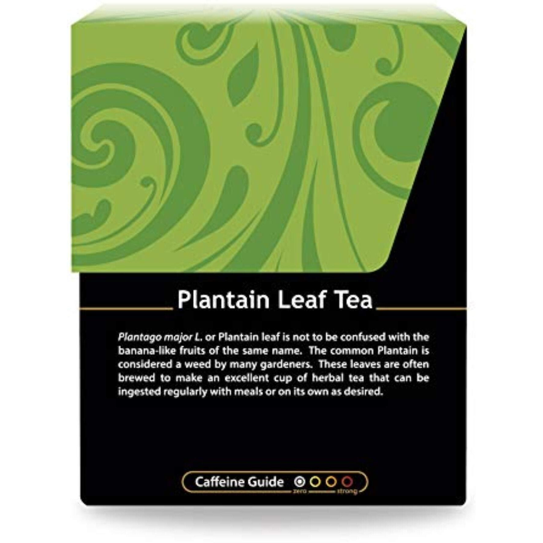 Buddha Teas Organic Plantain Leaf Tea - Ou Kosher, Usda Organic, Ccof Organic, 18 Bleach-Free Tea Bag