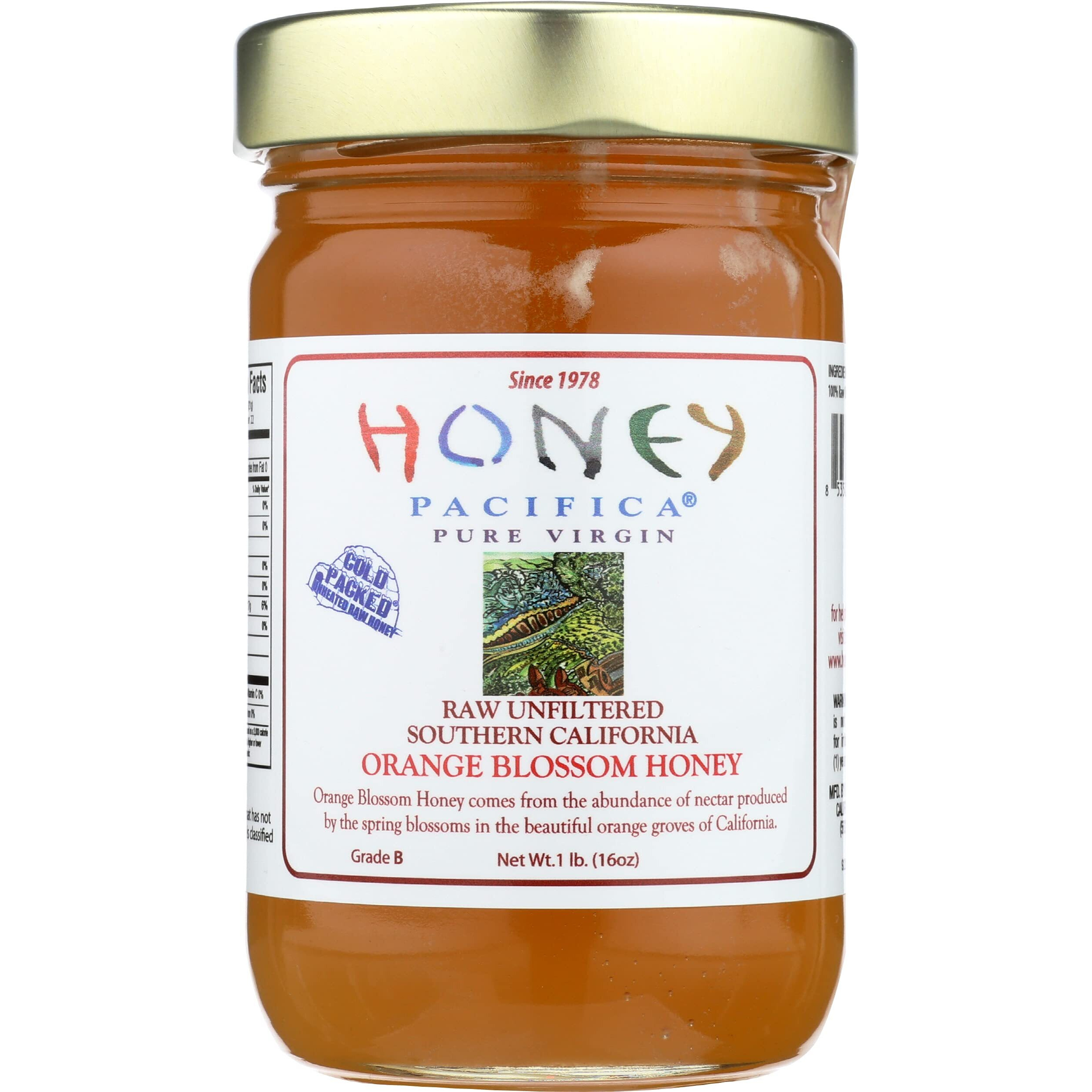 Honey Pacifica Hny Pcfca Hny Orange, 16 Oz