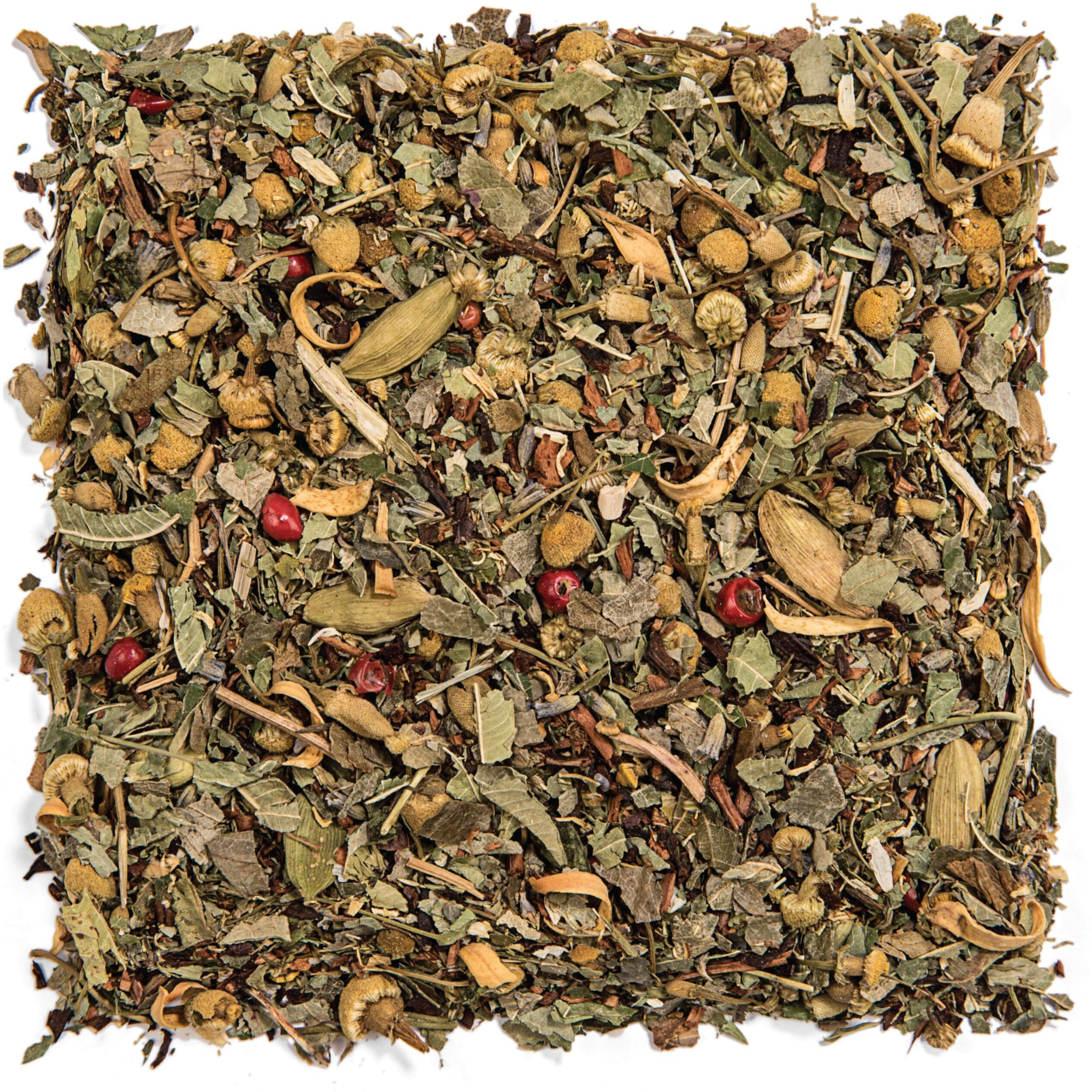 Tealyra - Tranquil Dream - Chamomile Honeybush Lavender - Calming - Relaxing - Herbal Loose Leaf Tea - Caffeine-Free - All Natural - 220G (8-Ounce)