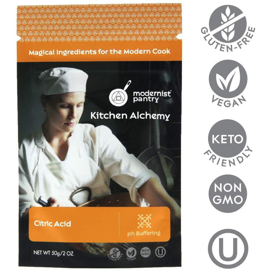 Pure Citric Acid  Non-Gmo Gluten-Free Vegan Ou Kosher Certified - 50G/2Oz