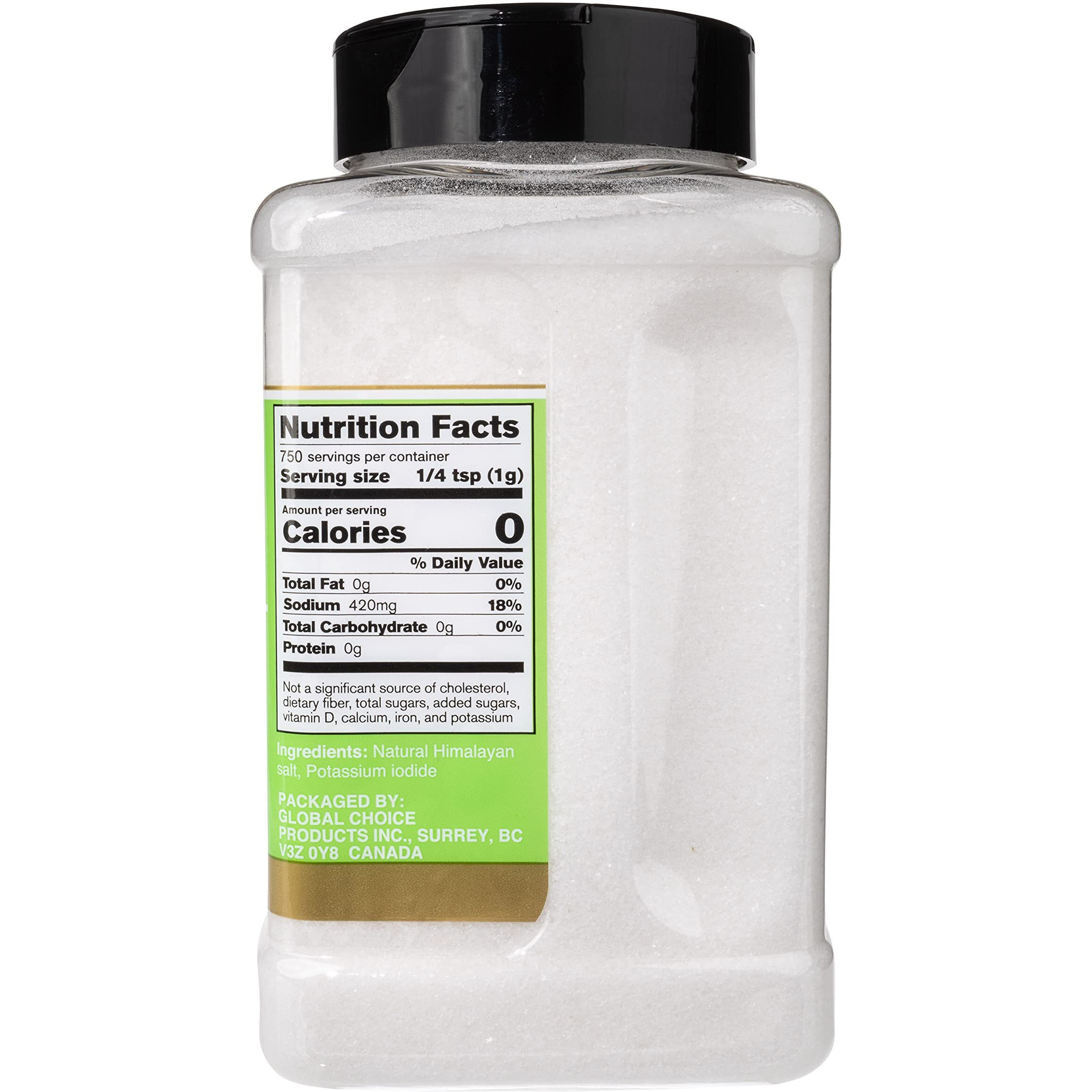 Sundhed Natural White Rock Salt (Fine) In Refill | 750 Grams (26.45 Oz) | Gourmet Seasoning Salt | Real And Natural Iodized Table Salt | Keto Friendly And Kosher Certified No Additives