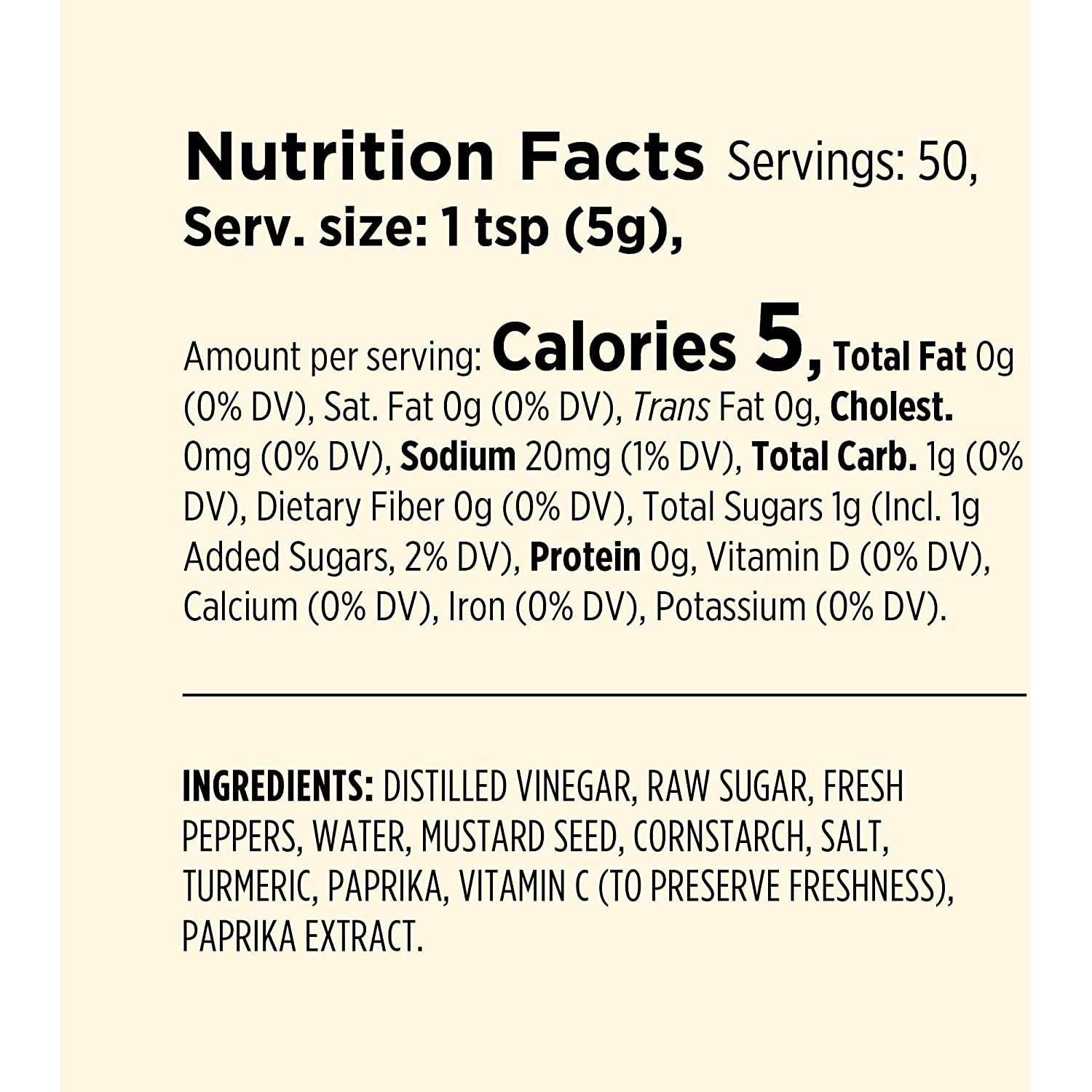 Miller's Banana Pepper Mild Hot Sauce, Sweet Spicy Banana Pepper Sauce - Best Use For Chicken Wing, Burgers, Sandwich With Low Sodium Content 9.5 Oz
