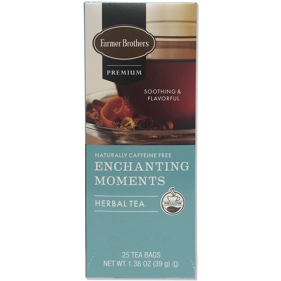 Farmer Brothers Premium Enchanting Moments Herbal Tea - 1/25 Ct Box