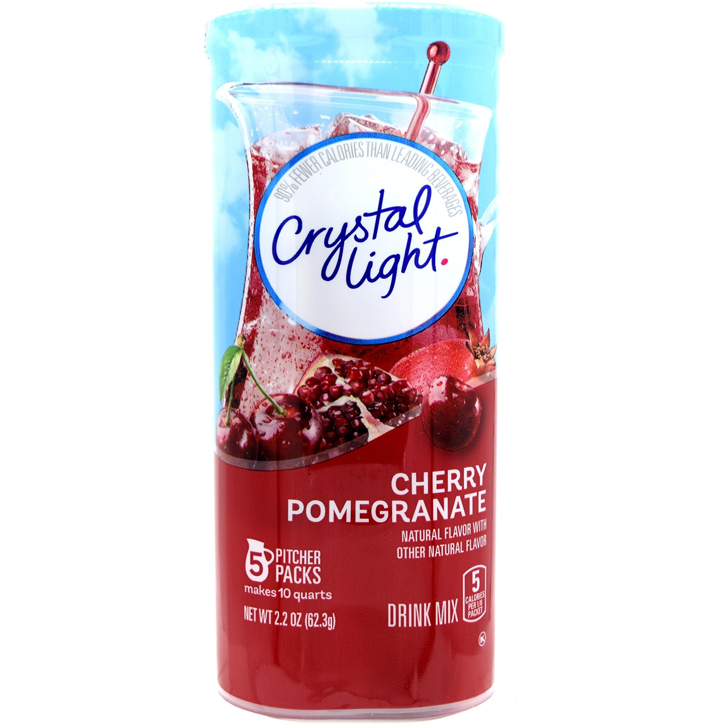 Crystal+Light+Cherry+Pomegranate+Drink+Mix%2C+10-Quart+Canister+(Pack+Of+2)