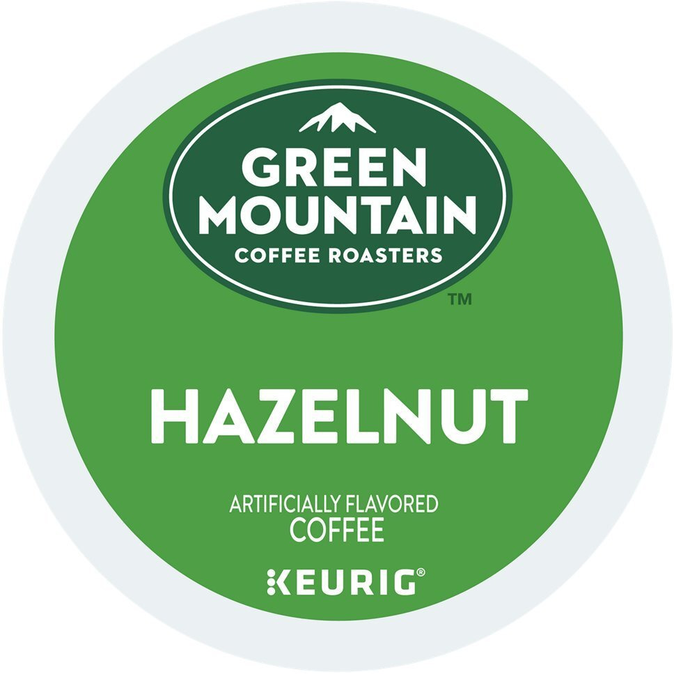 Green Mountain Coffee Hazelnut, K-Cups For Keurig Brewers, 24-Count Boxes (Pack Of 2)