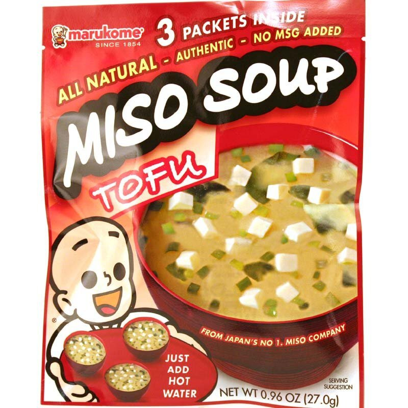 Marukome Miso Tofu Soup Mix Dry .96 Oz