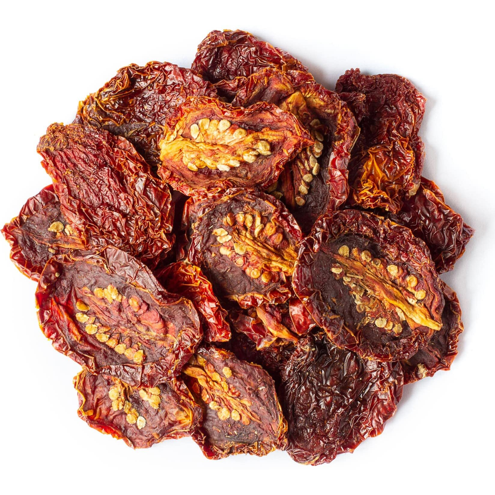 Organic Sun-Dried Tomatoes With Sea Salt, 2 Pounds - Salted, Non-Gmo, Kosher, Raw, Vegan, Unsulfured, Bulk