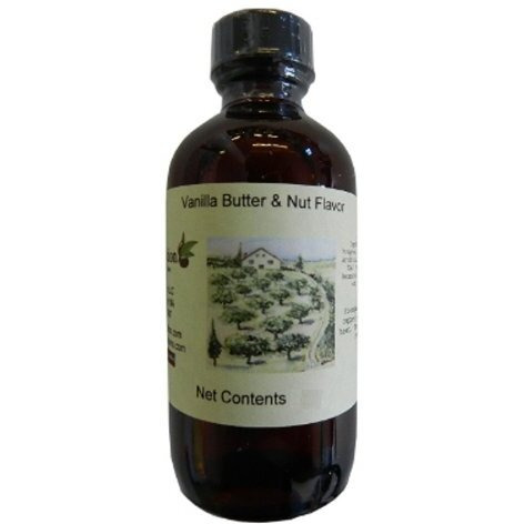 Natural Vanilla Butter & Nut Flavor 4 Oz