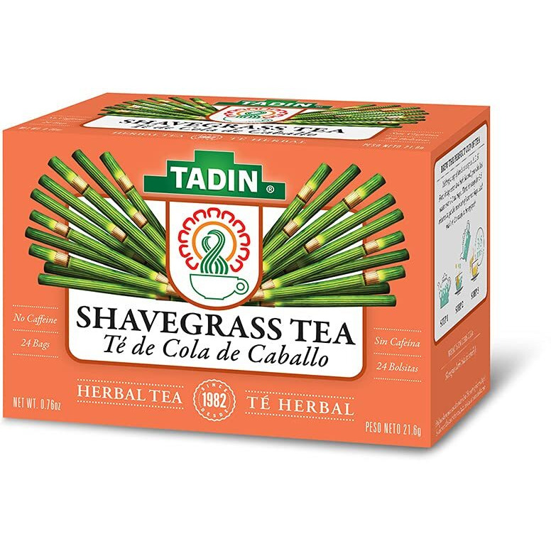 Tadin Shavegrass Herbal Tea. Caffeine Free. 24 Tea Bags. 0.84 Oz. Pack Of 3