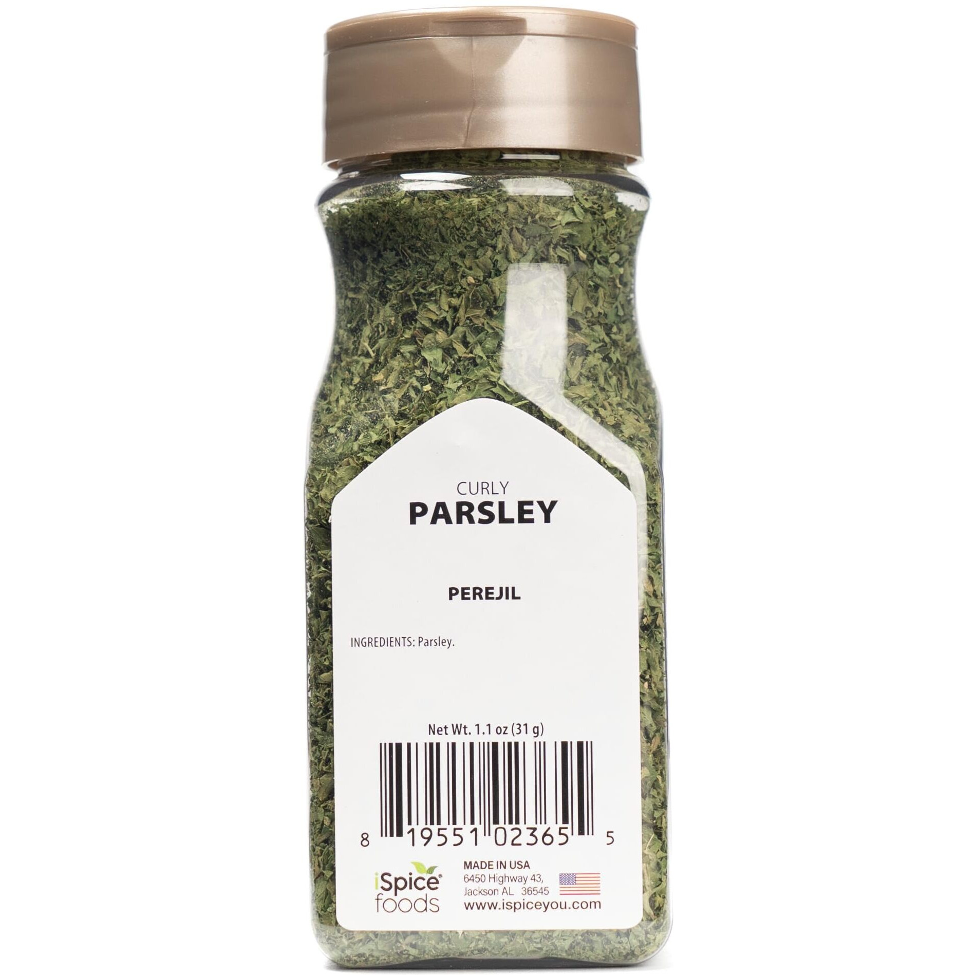 Ispice - Dried Curly Parsley 1.6Oz (50G)