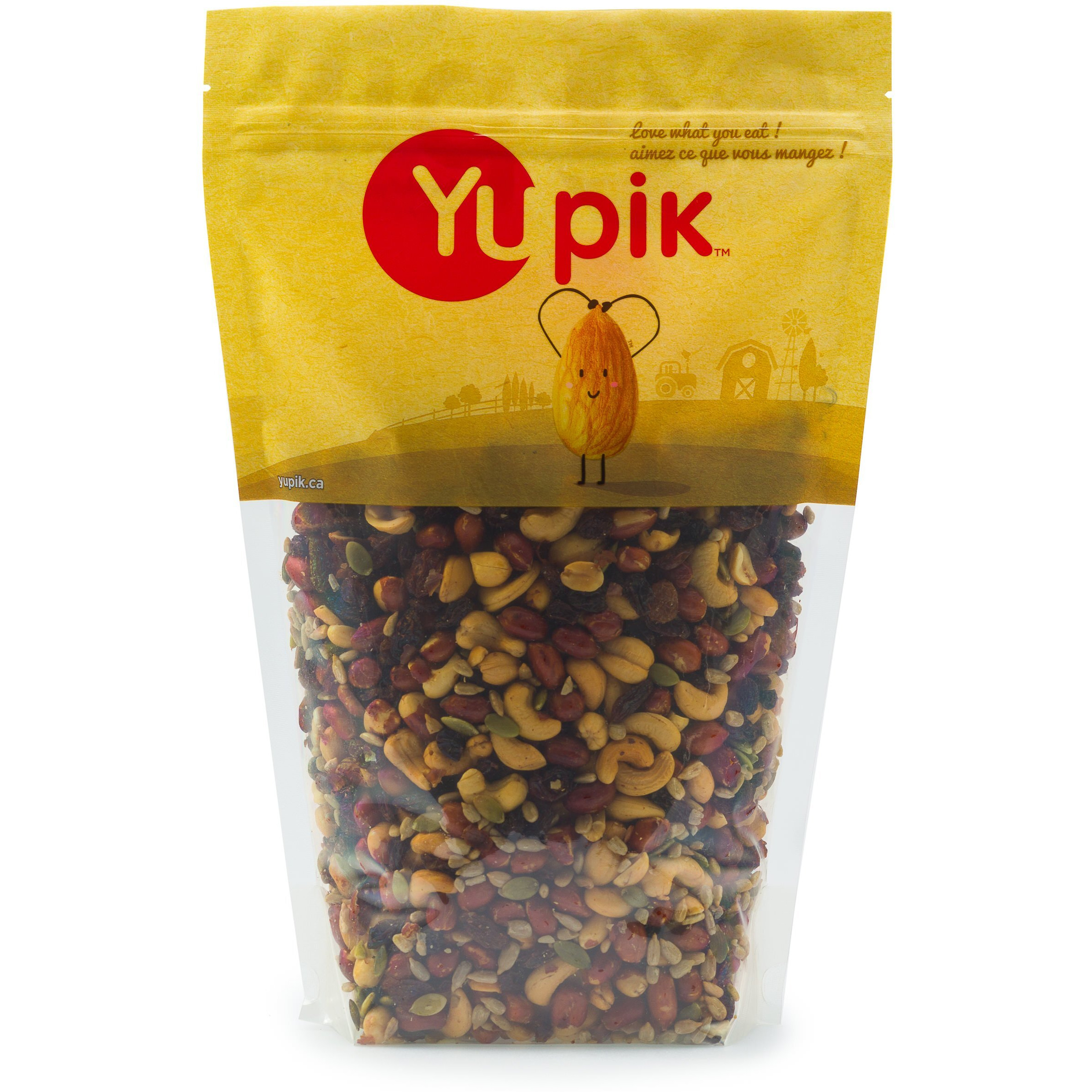 Yupik Energy Trail Mix, 2.2 Lb, A Mix Of Peanuts, Cashews, Sunflower Seeds, And Pumpkin Seeds