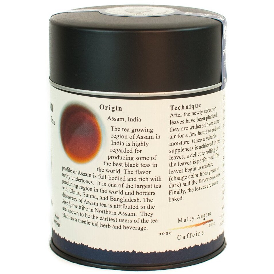The Tao Of Tea, Malty Assam Black Tea, Loose Leaf, 3.5-Ounce Tins (Pack Of 2)