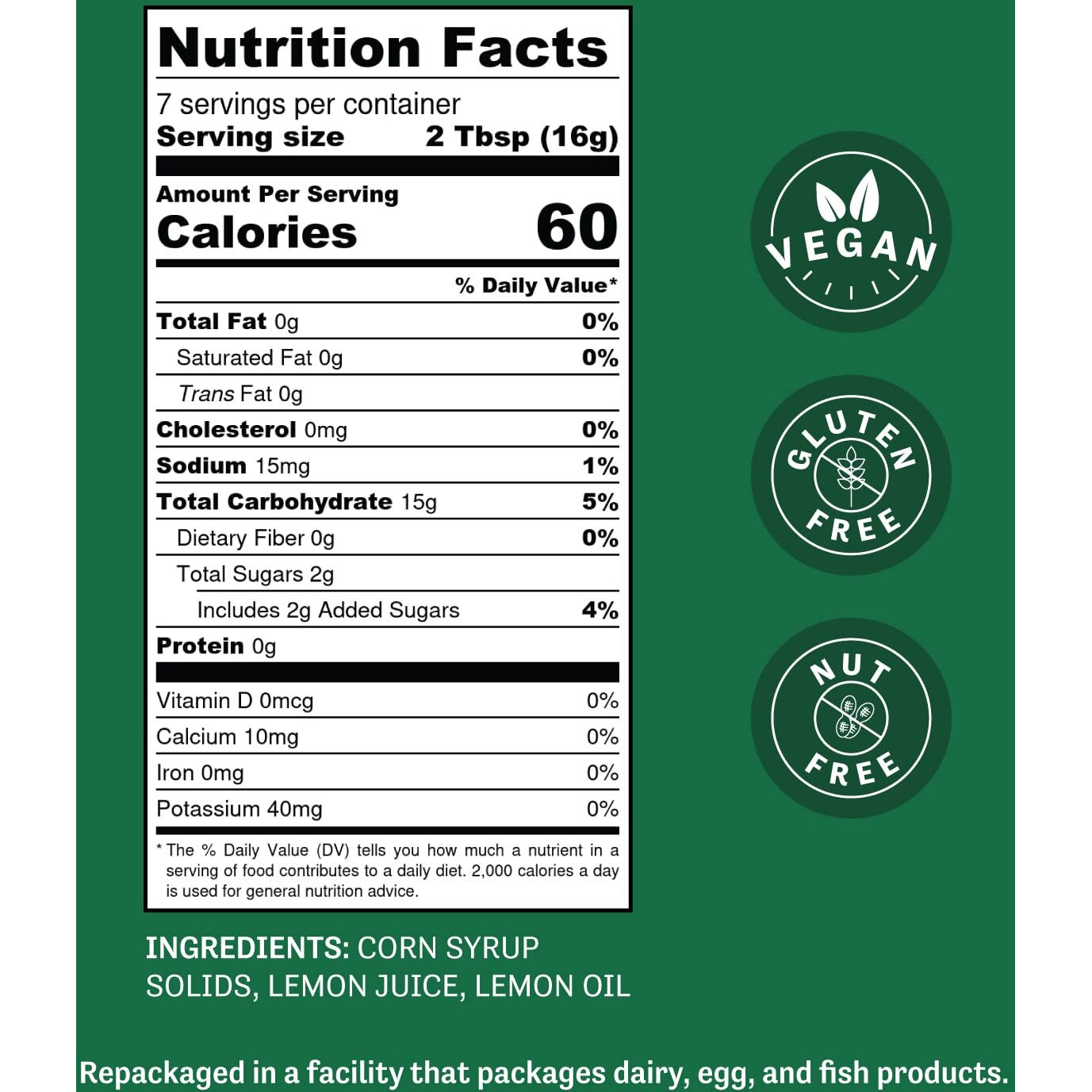 Judee's Lemon Juice Powder - 4 Oz - Delicious And 100% Gluten-Free - Great For Smoothies, Shakes, Mixed Drinks, Fruit Tarts, And Glazes - Fresh Lemon Flavor