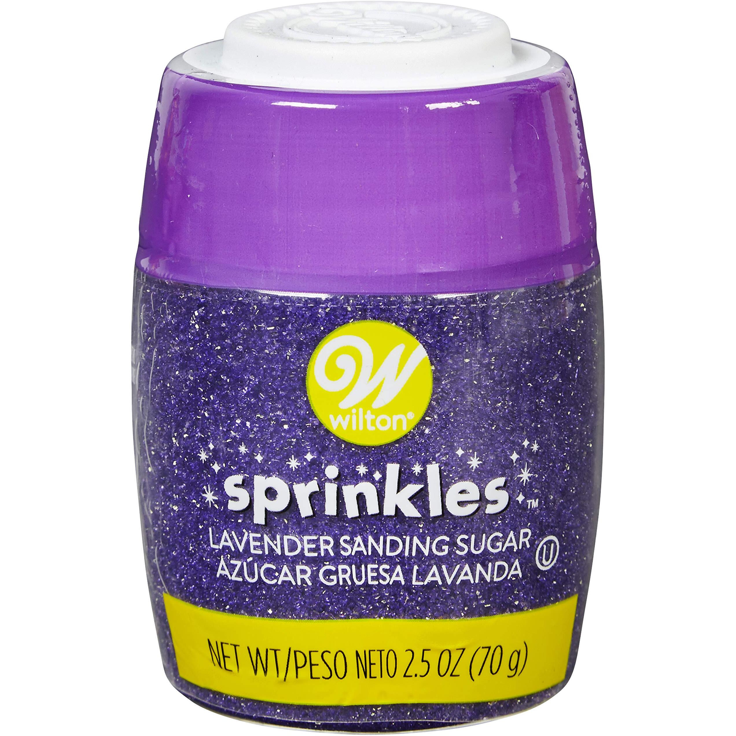 Wilton Sanding Sugar Sprinkles Assorted Colors 2.5Oz (Purple)