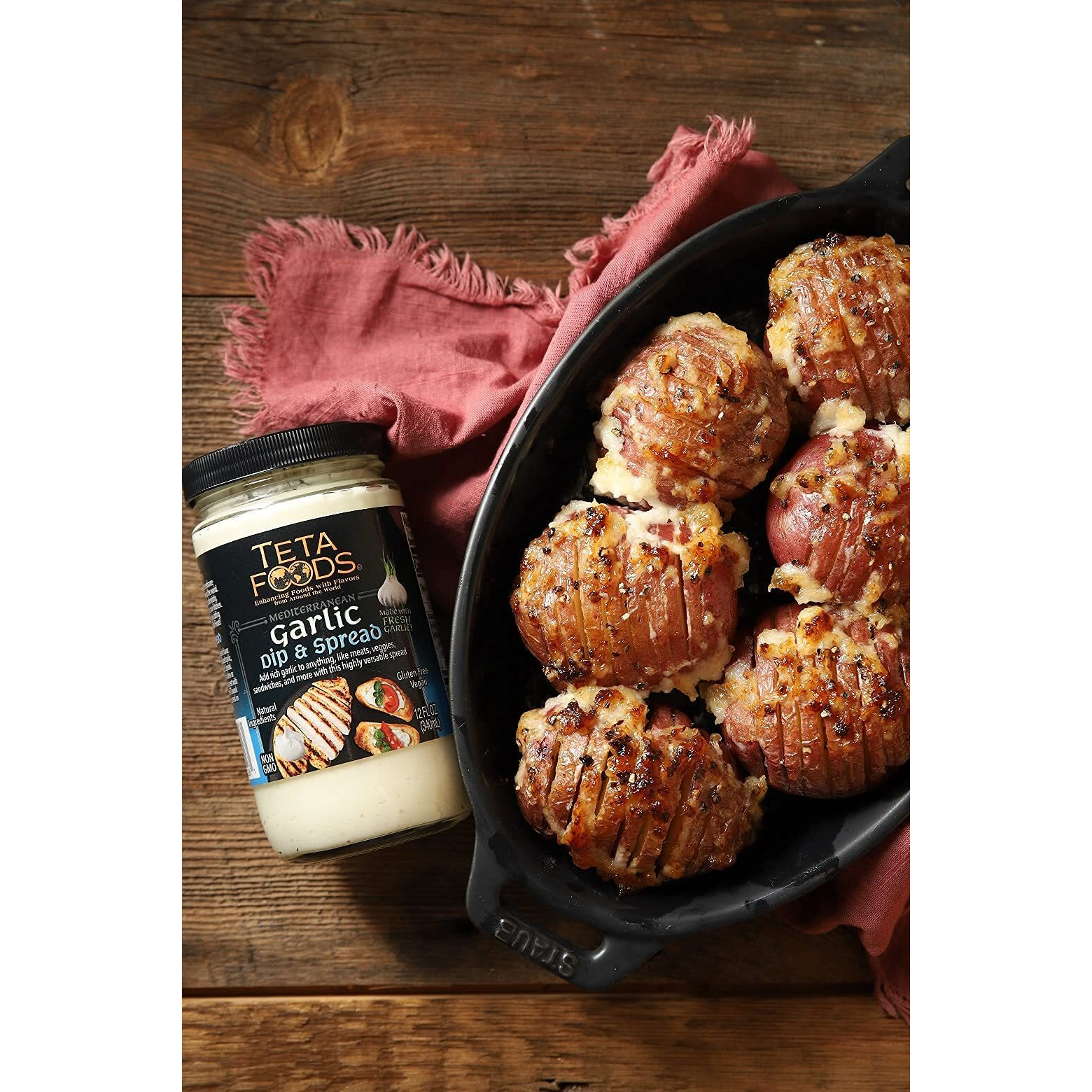 Mediterranean Garlic Dip & Spread 12 Oz (1)