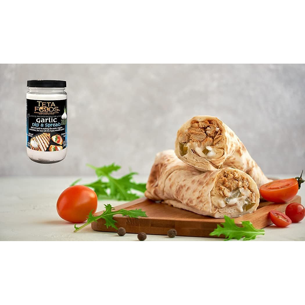 Mediterranean Garlic Dip & Spread 12 Oz (1)