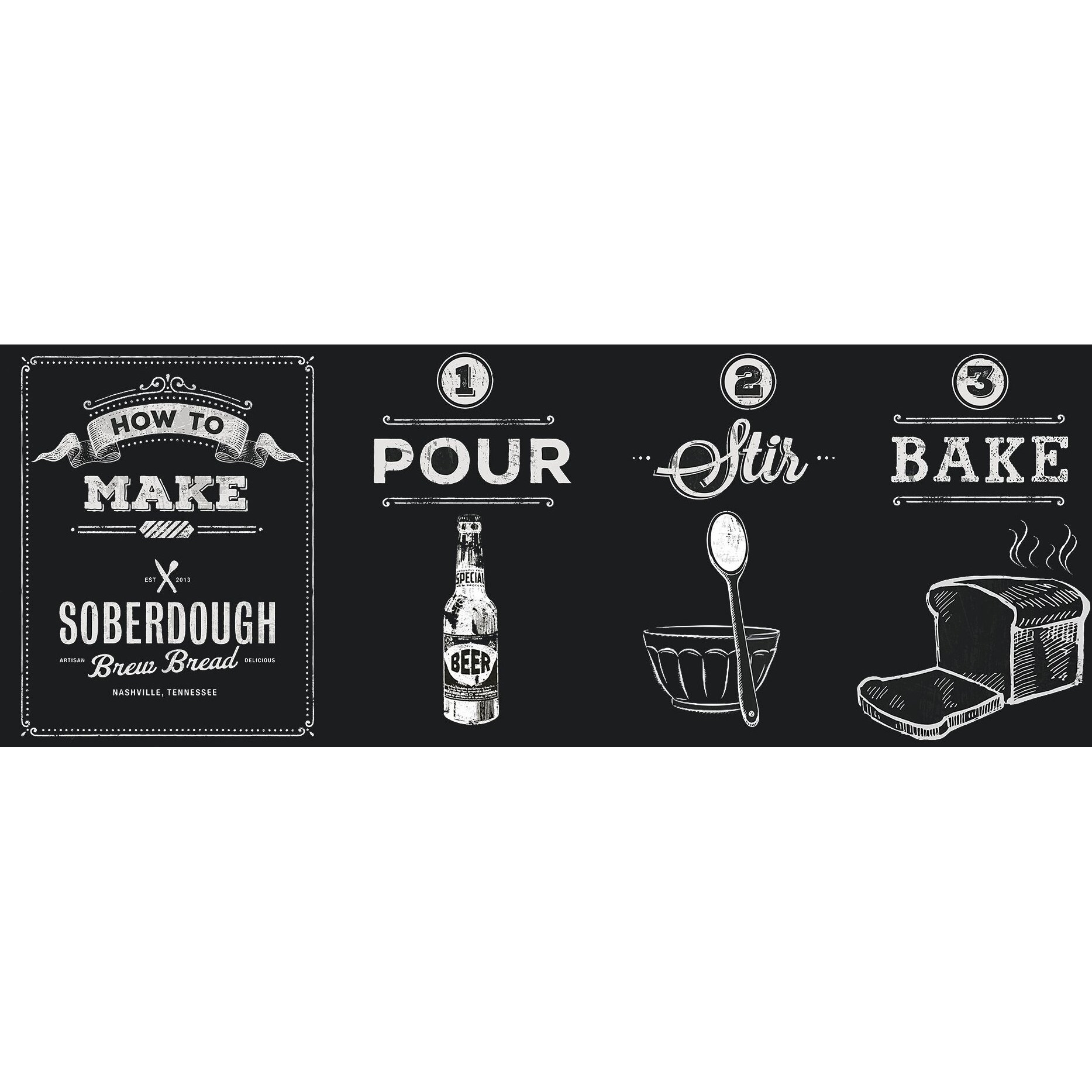 Soberdough Bread Mixes - Various Flavors (Sea Salt & Cracked Pepper)