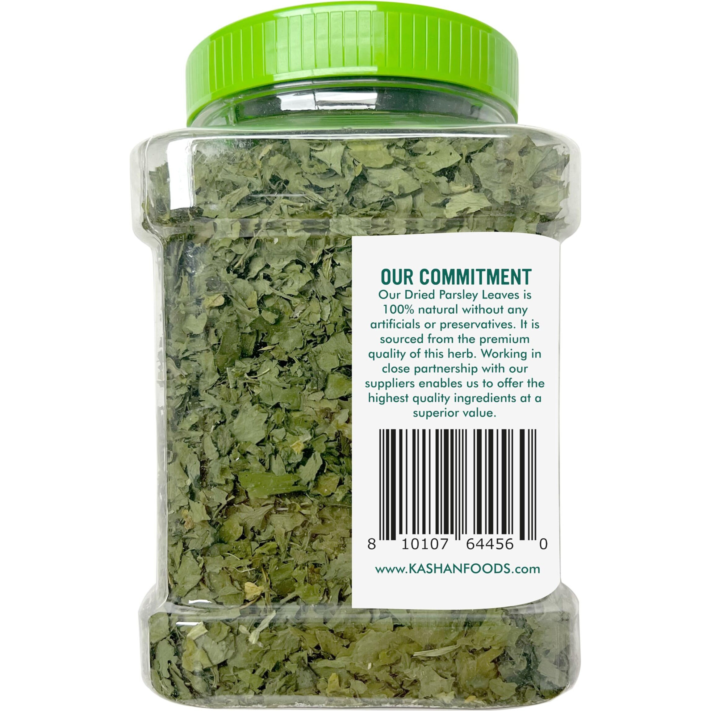 Kashan Dried Parsley Flakes, Perejil, Great For Cooking & Food Flavoring, Middle Eastern Cuisine And Aromatic Seasoning, Vegetarian 3Oz (85G)