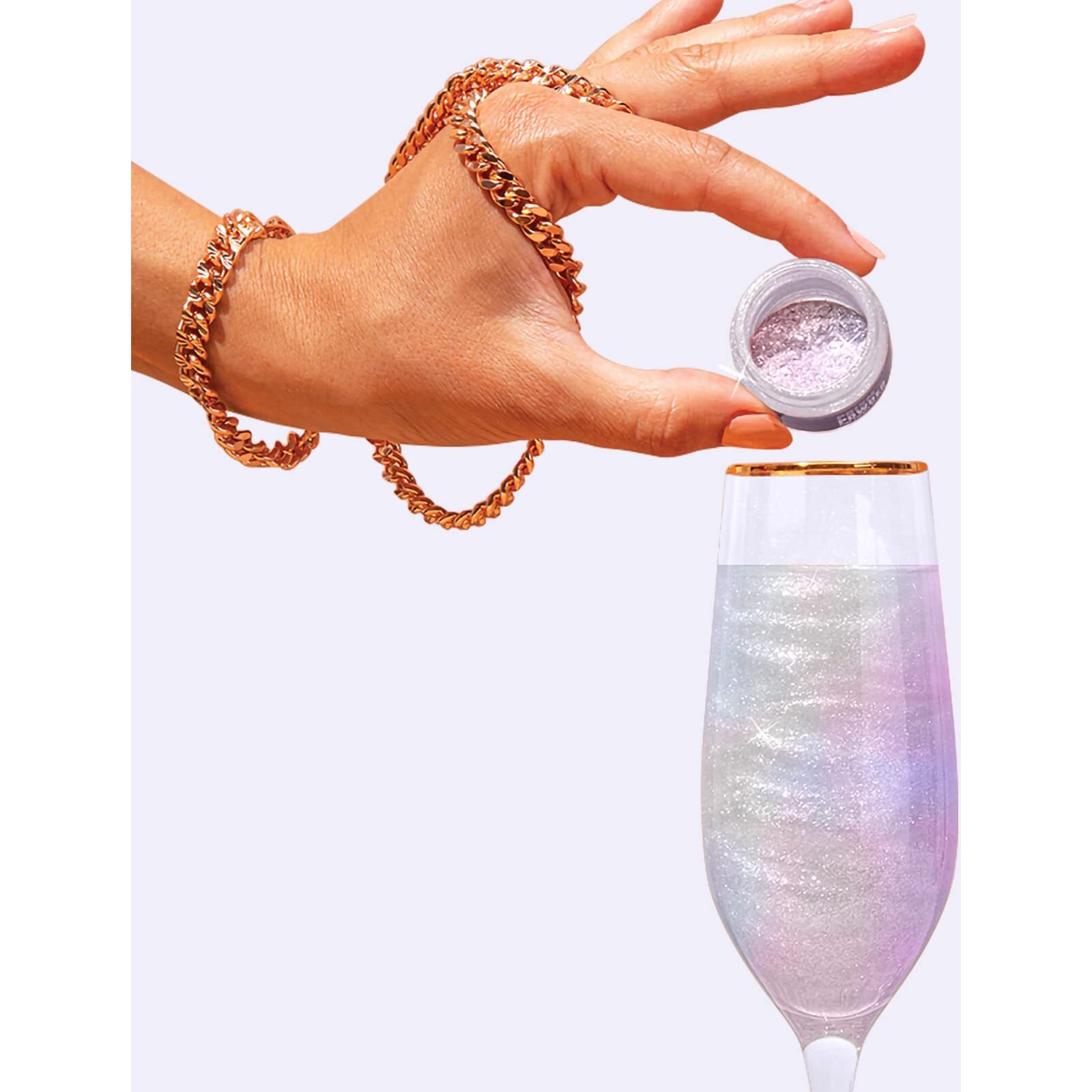 Fancy Sprinkles Premium Edible Glitter, 100% Edible Glitter For Sparkling Food & Drinks No Taste Or Texture (4G, Moonstone Iridescent)