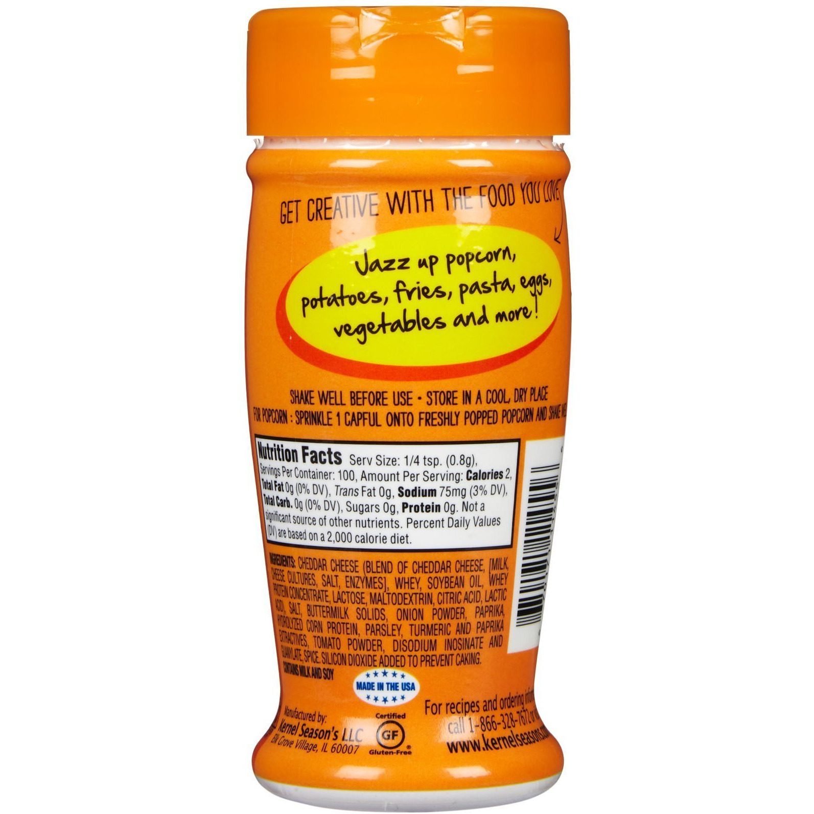 Kernel Season's Popcorn Seasoning, Nacho Cheddar 2 Pack