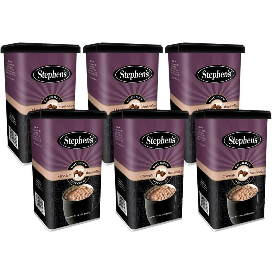 Stephen's Gourmet Hot Cocoa, Milk Chocolate Marshmallow, 14 Oz (Pack Of 6)