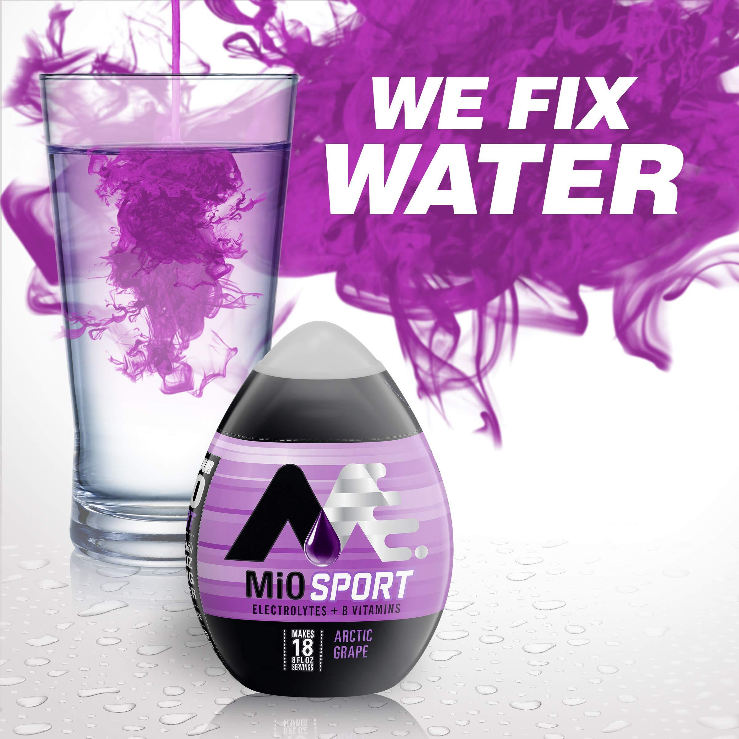 Mio Sport Arctic Grape Liquid Water Enhancer (1.62 Fl Oz Bottle)