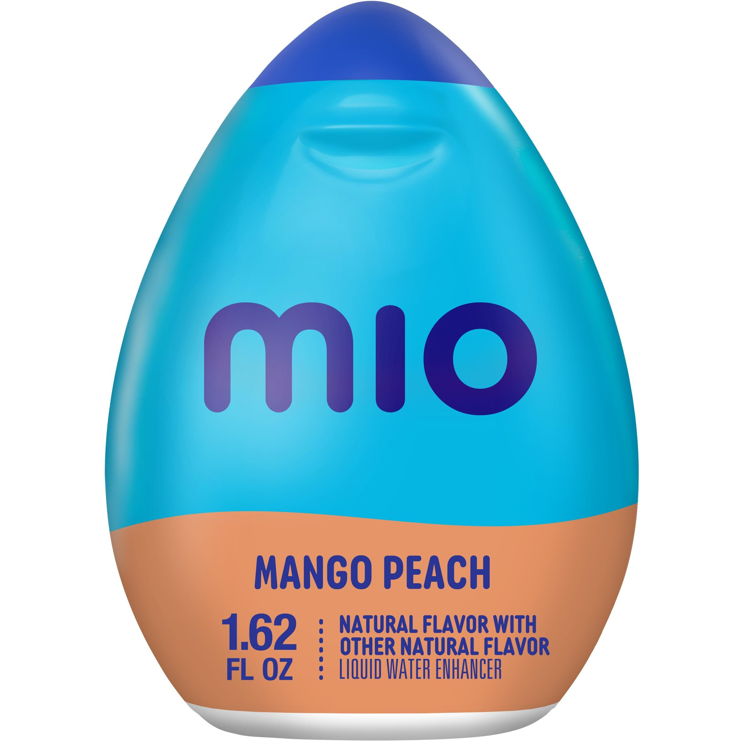Mio Liquid Water Enhancer - Makes 24 Servings + Vitamins, 1.62 Oz Each, (Mango Peach, Pack Of 2)
