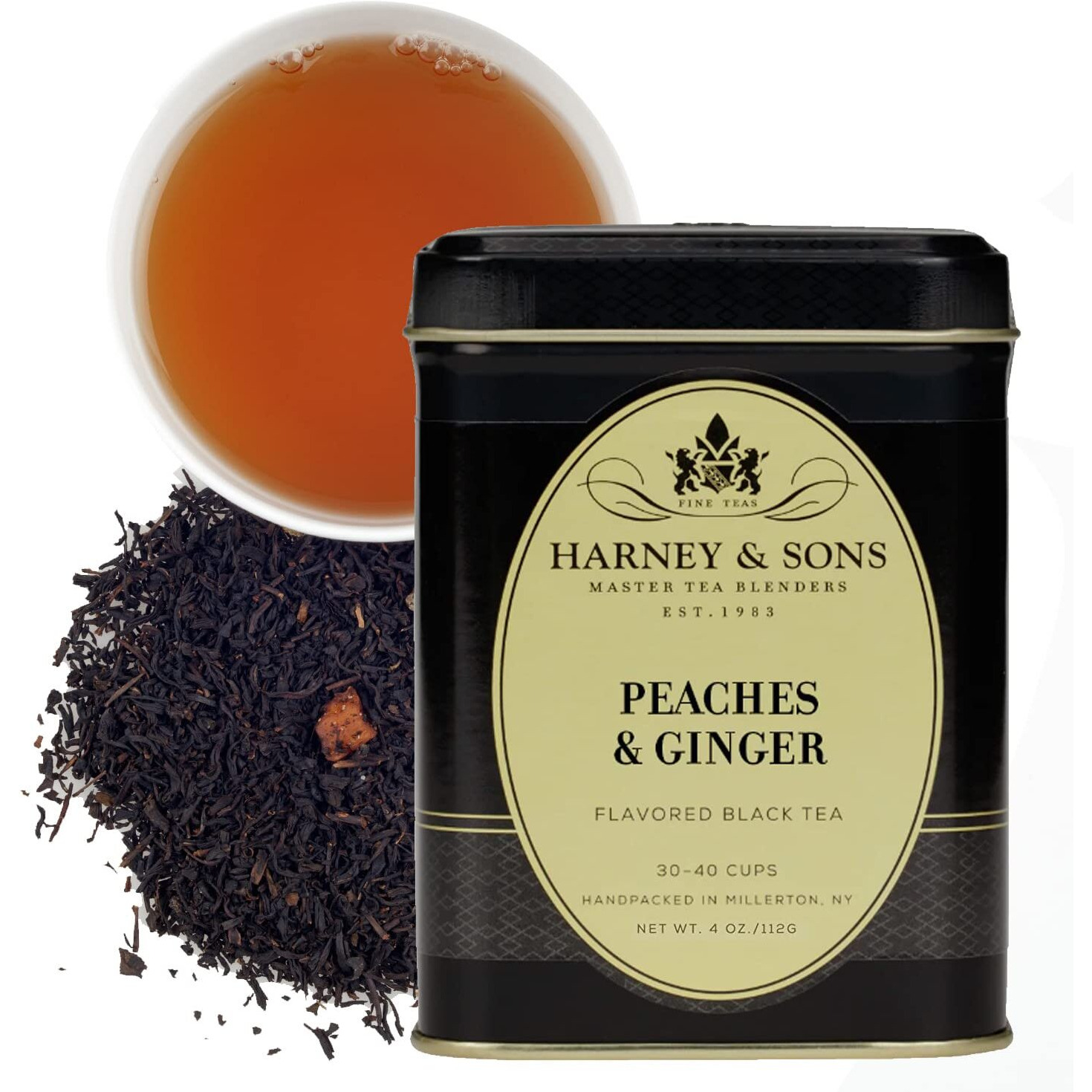 Harney & Sons Peaches & Ginger Loose Tea, 4 Oz