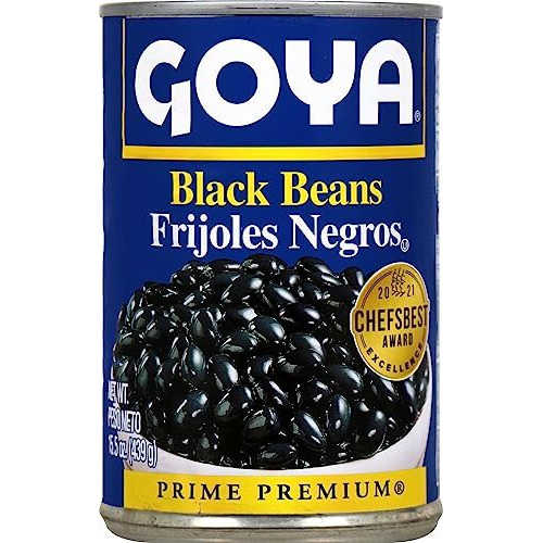Goya Foods Black Beans, 15.5 Ounce (Pack Of 24)