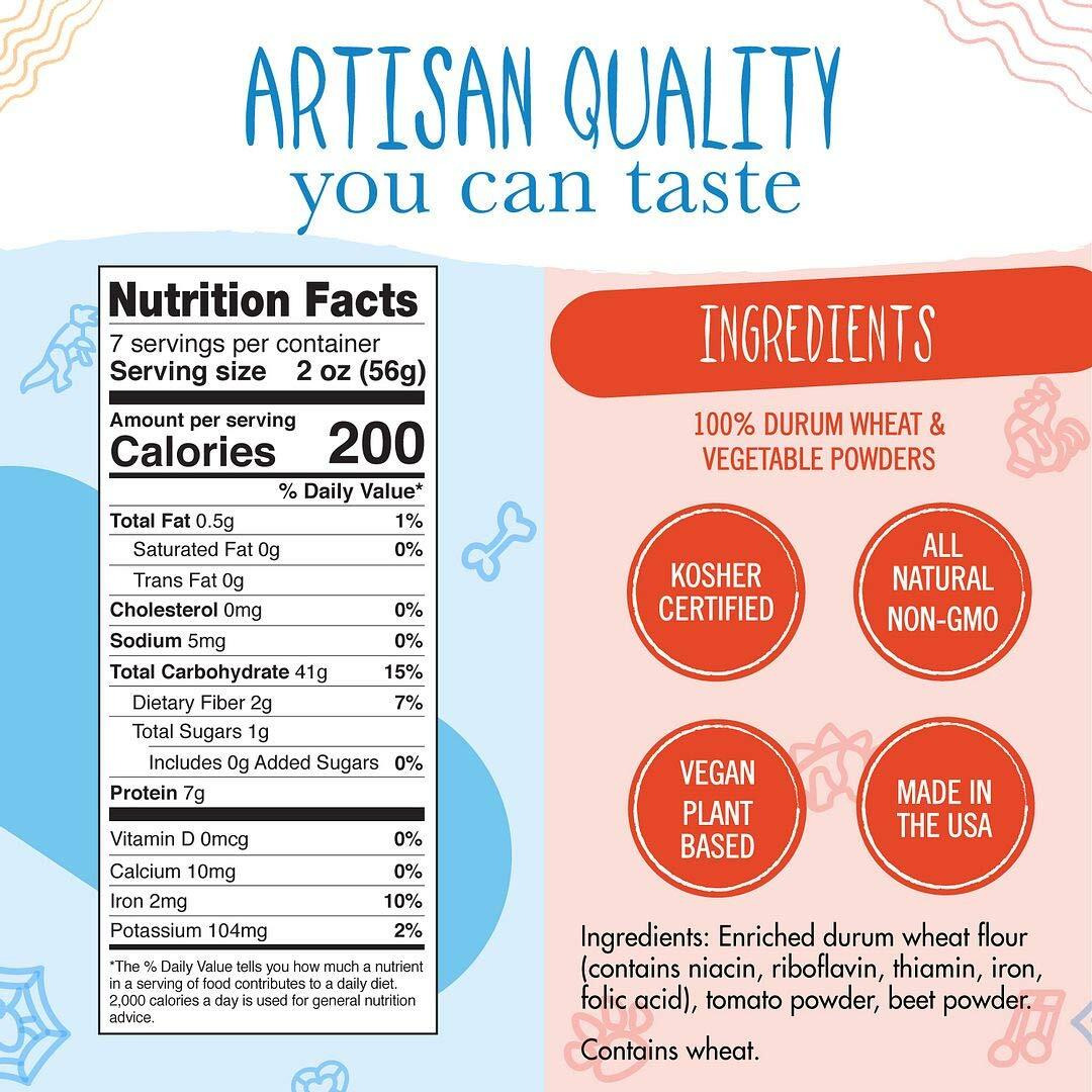 Pastabilities Fun Shaped Pasta For Kids - Peace Love & Happiness Pasta - Heart Peace And Dove Fun Theme, Non-Gmo Natural Wheat Pasta, All-Natural, Kosher Certified, Made In The Usa, (2 Pack, 14 Oz)