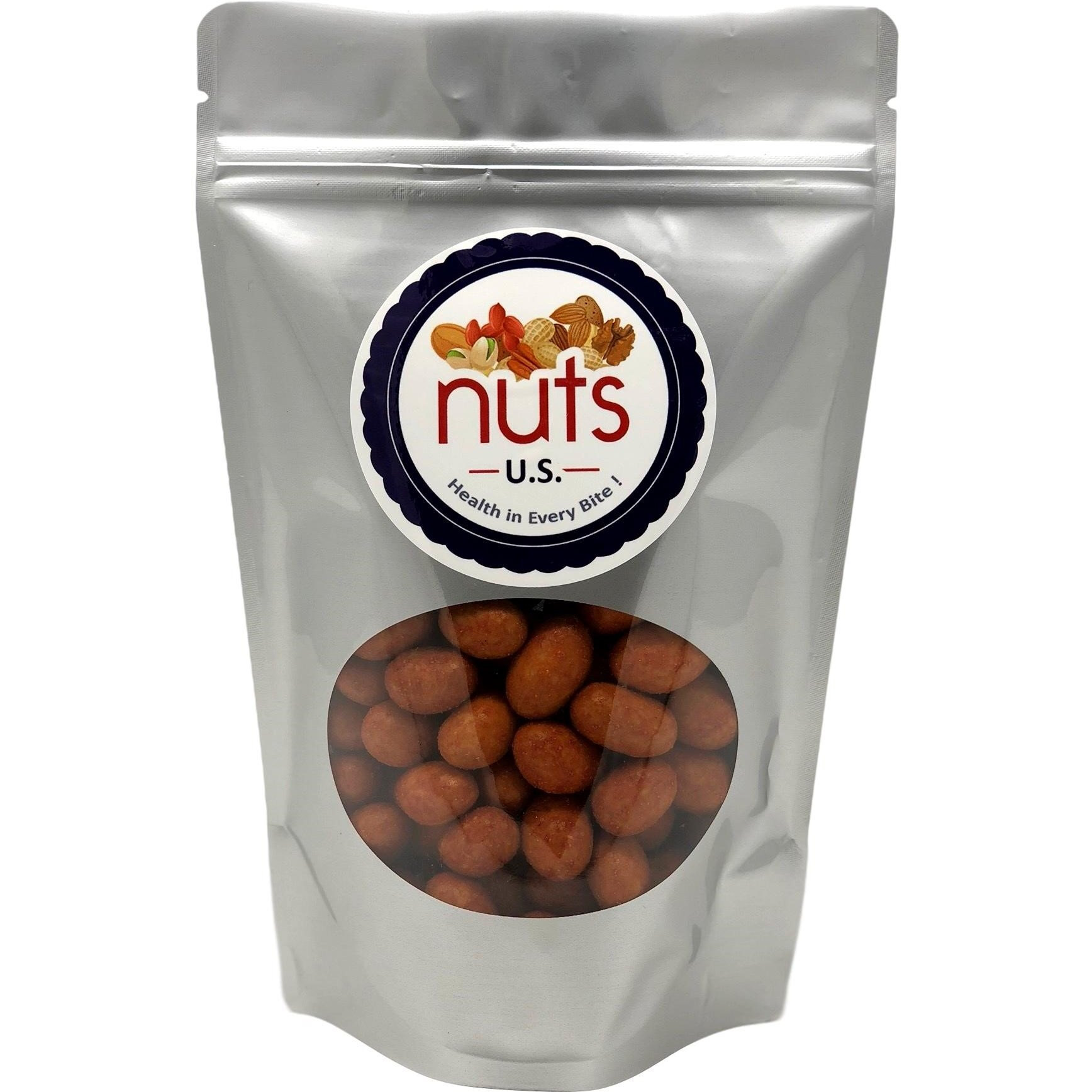 Nuts U.S. - Japanese Coated Peanut Crackers | Cajun Seasoning (Chili Flavor) | No Trans Fat And Non-Gmo | Natural Snacks | Packed In A Resealable Bag (Chili, 3 Lbs)