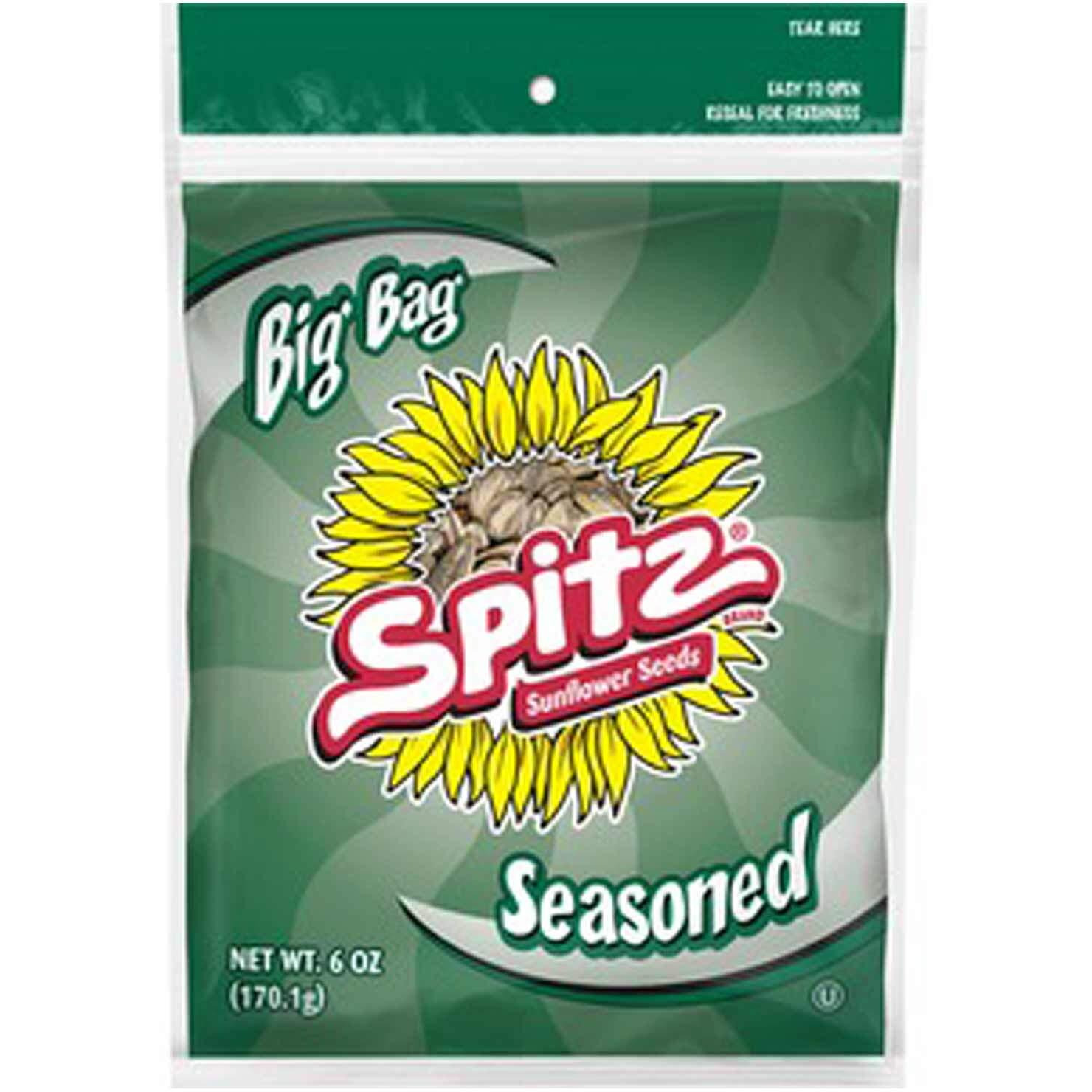 Spitz Seasoned Sunflower Seeds, 6 Ounce, 12 Count