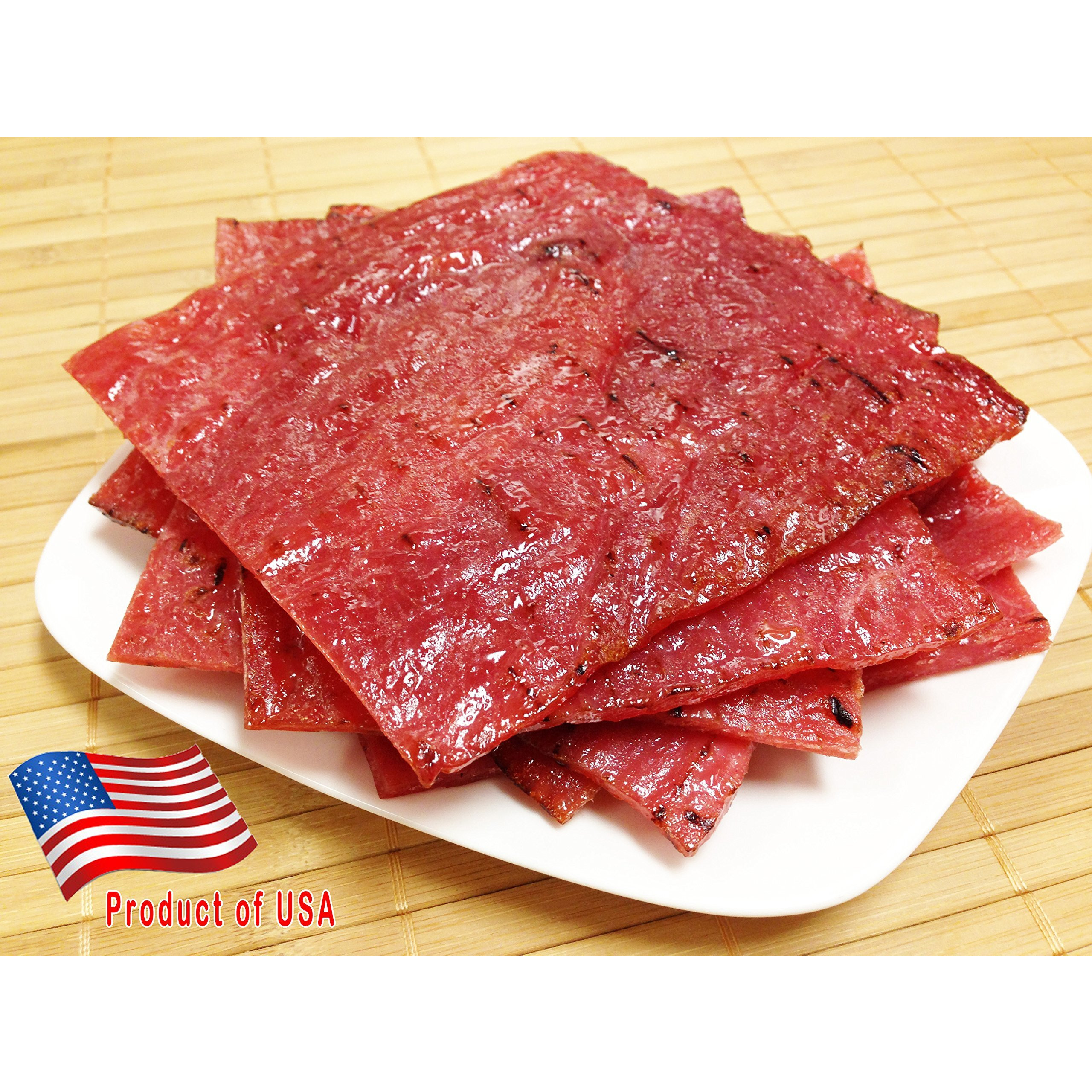 Vp1 Beef+Pork Jerky 12Oz (Original Flavor Pork 4Oz, Original Flavor Beef 4Oz, Original Flavor Bacon 4Oz) *Fire-Grilled To Order *Shipped The Same Day