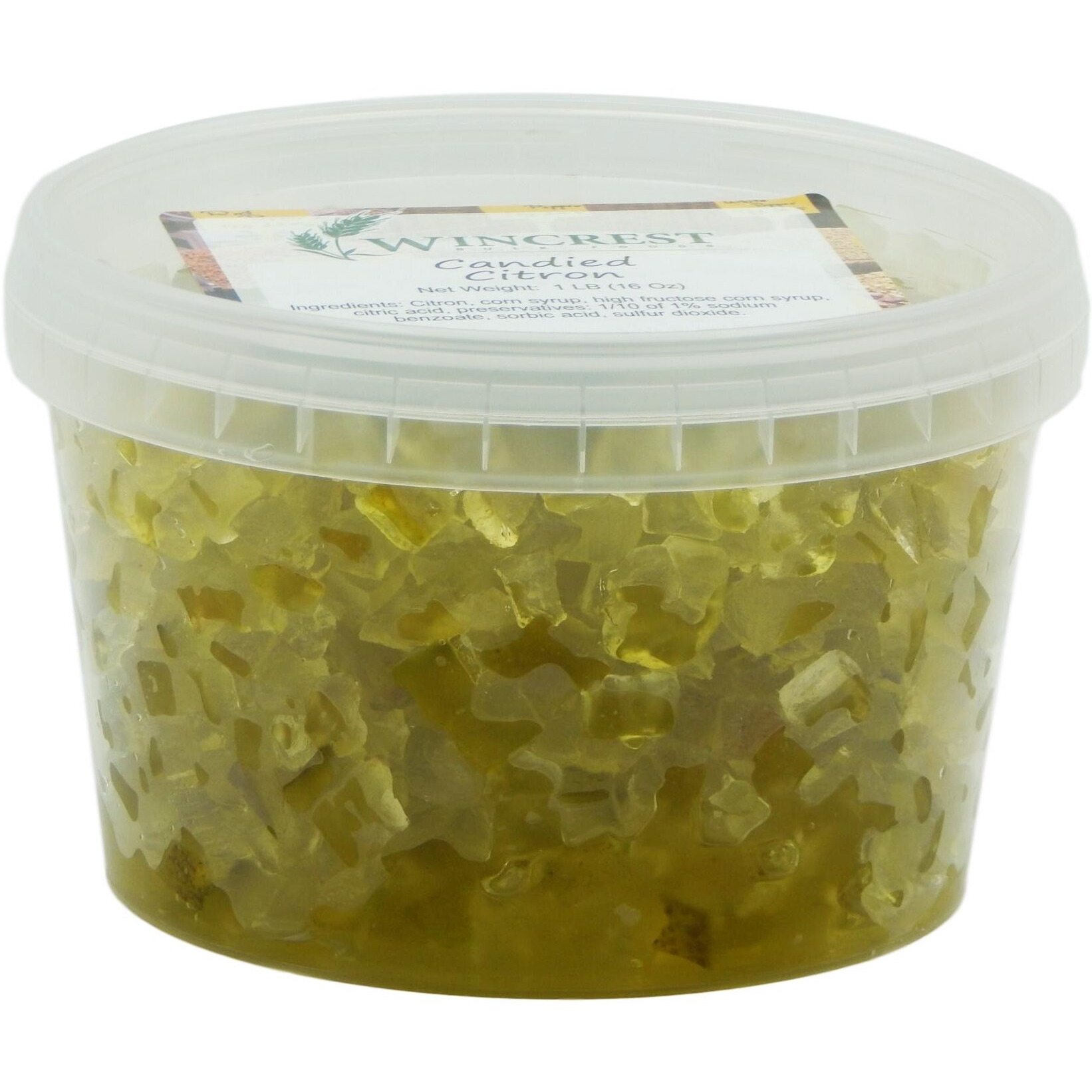 Candied Fruit - 1 Lb Tub (Diced Citron)