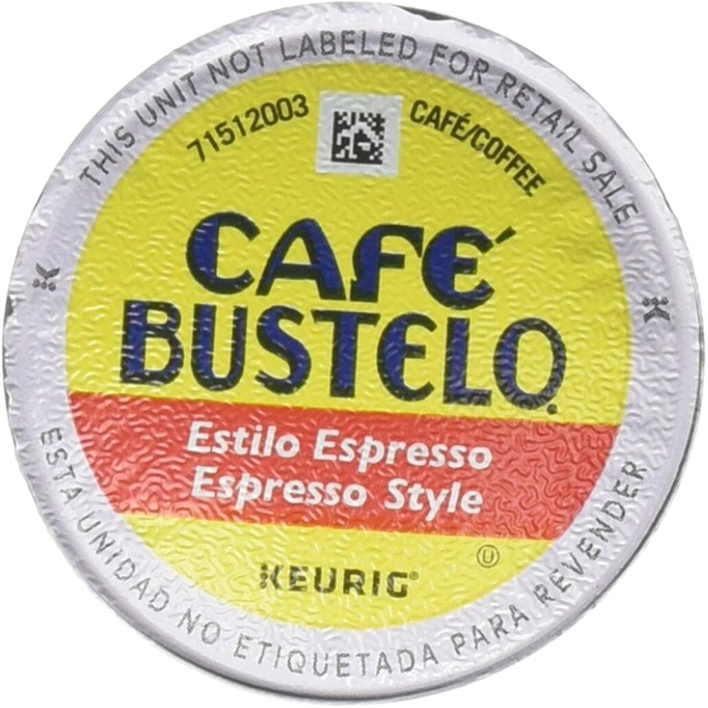 Cafe Bustelo, K-Cup Single Serve, 12 Count, 4.44Oz Box (Pack Of 3) (Espresso Style)