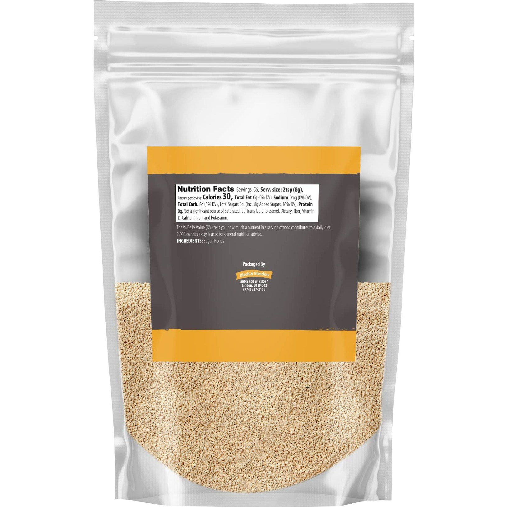 Birch & Meadow Granulated Honey (1 Lb)