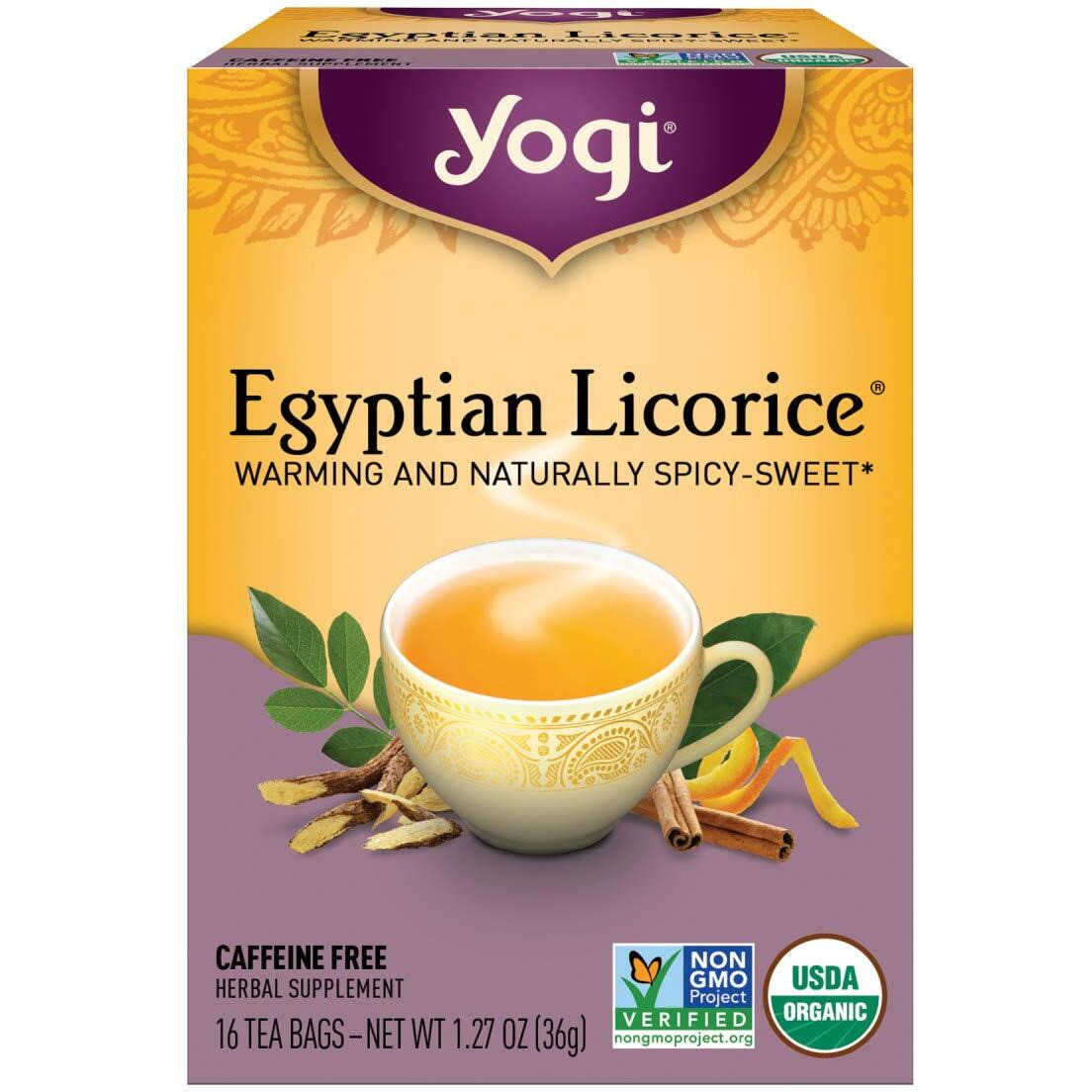 Yogi Tea, Egyptian Licorice, 16 Count