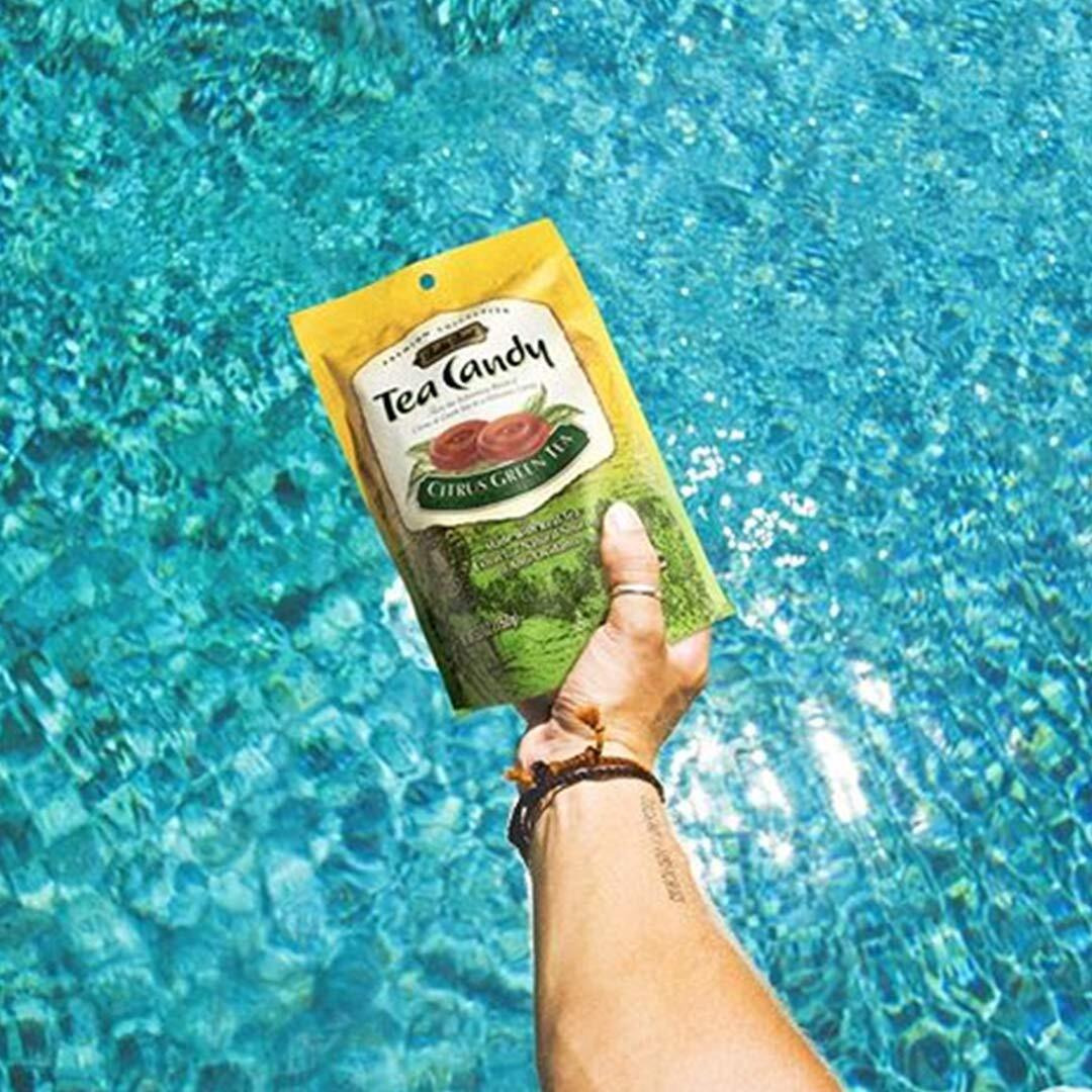Bali's Best Citrus Green Tea Candy, 5.3-Ounce Bags (Pack Of 12)