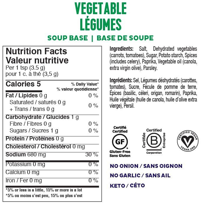 Fody Foods Chicken & Vegetable Soup Base | Natural Flavor | Low Fodmap Certified | Gut Friendly No Onion No Garlic | Ibs Friendly Kitchen Staple | Gluten Free Lactose Free | 10.6 Ounce, Pack Of 2