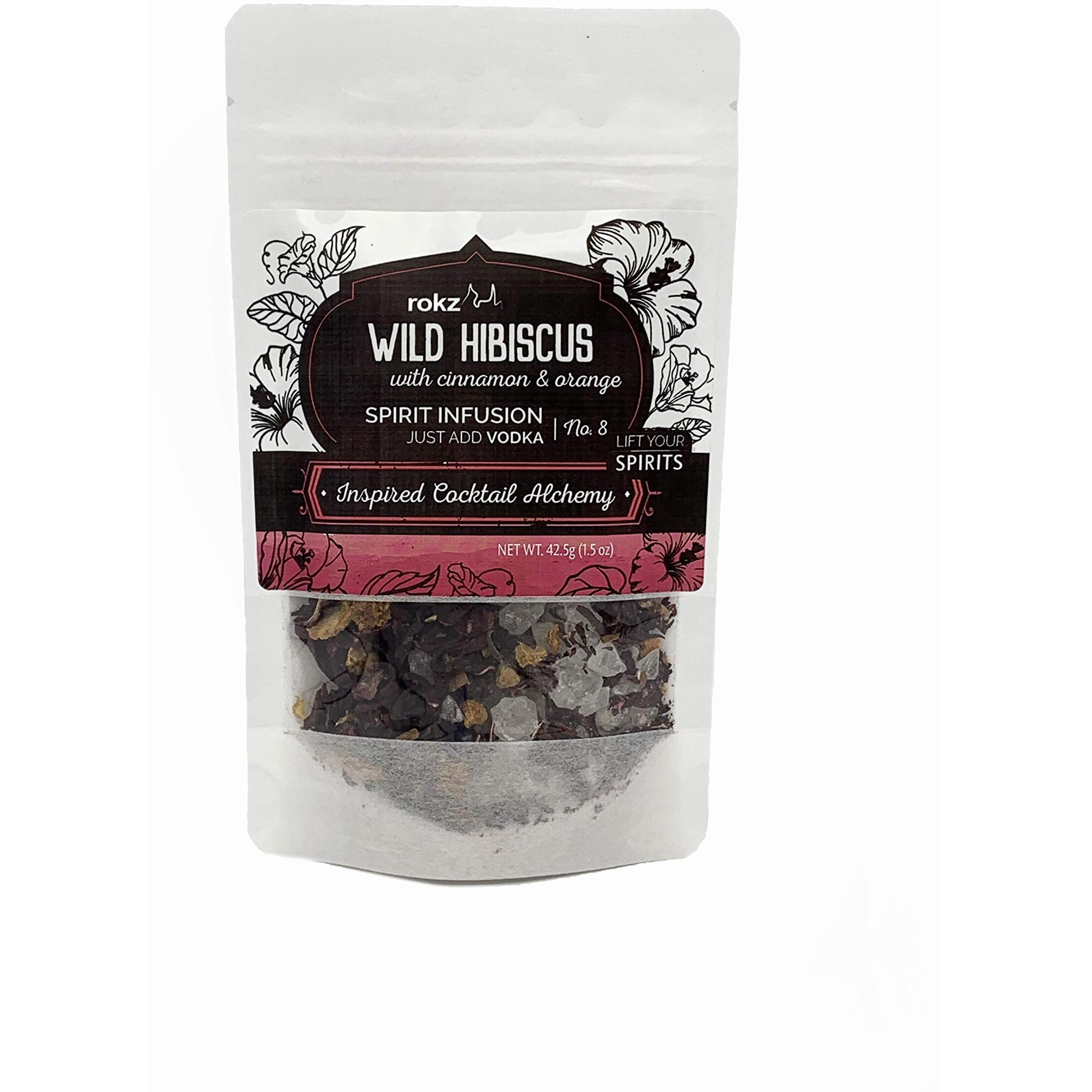 Rokz Wild Hibiscus Spirit Infusion Blend For Cocktails