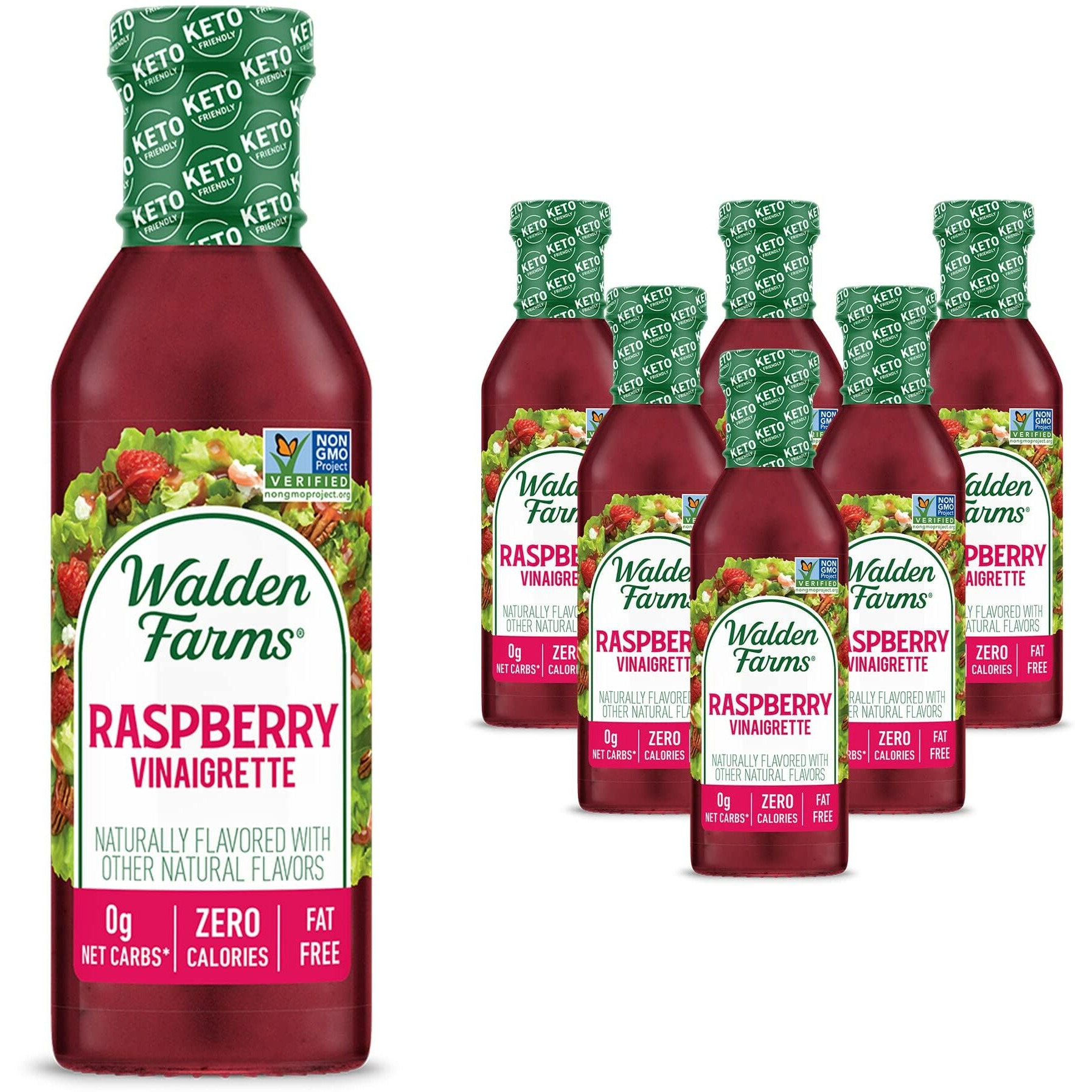 Asian Salad Dressing Calorie Free, 12 Fl Oz (Pack Of 6)