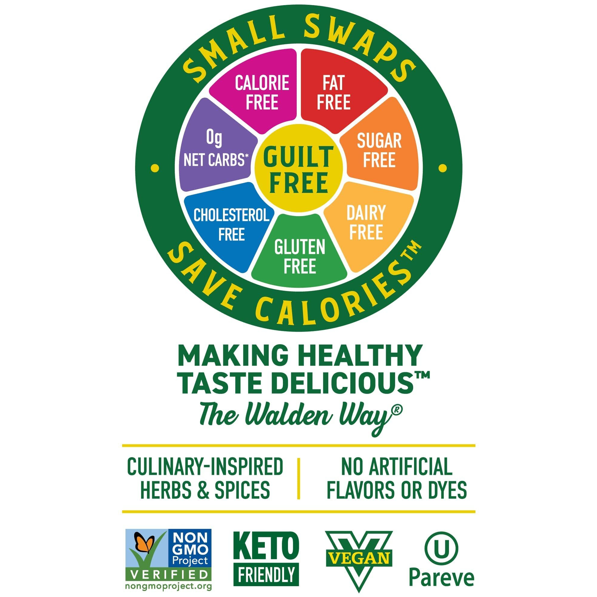 Asian Salad Dressing Calorie Free, 12 Fl Oz (Pack Of 6)