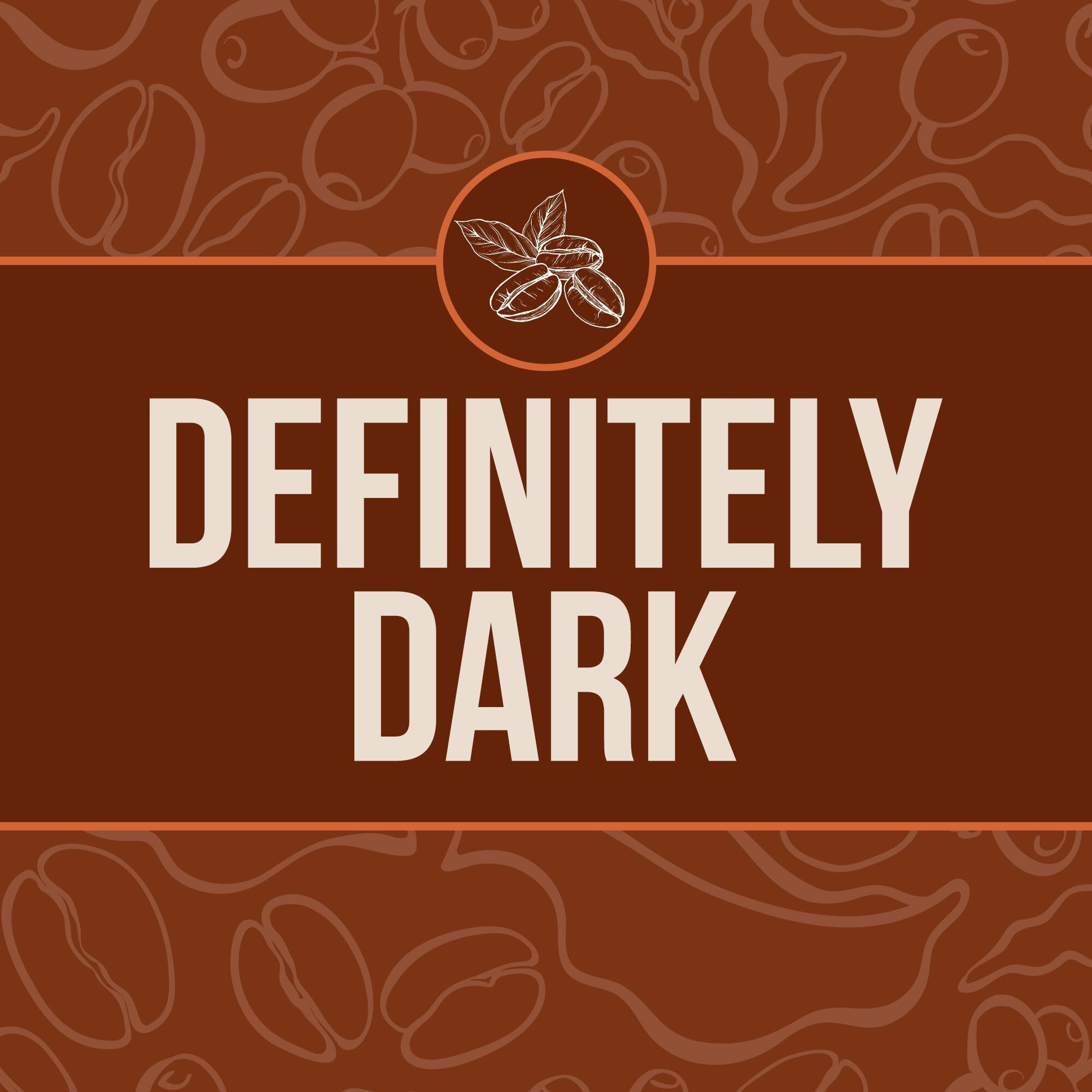 Bostons Best Coffee - Definitely Dark Roast Coffee, Bold & Rich Gourmet Coffee Compatible With Keurig Coffee Maker, 1 Count (12 Single Serve Cups)