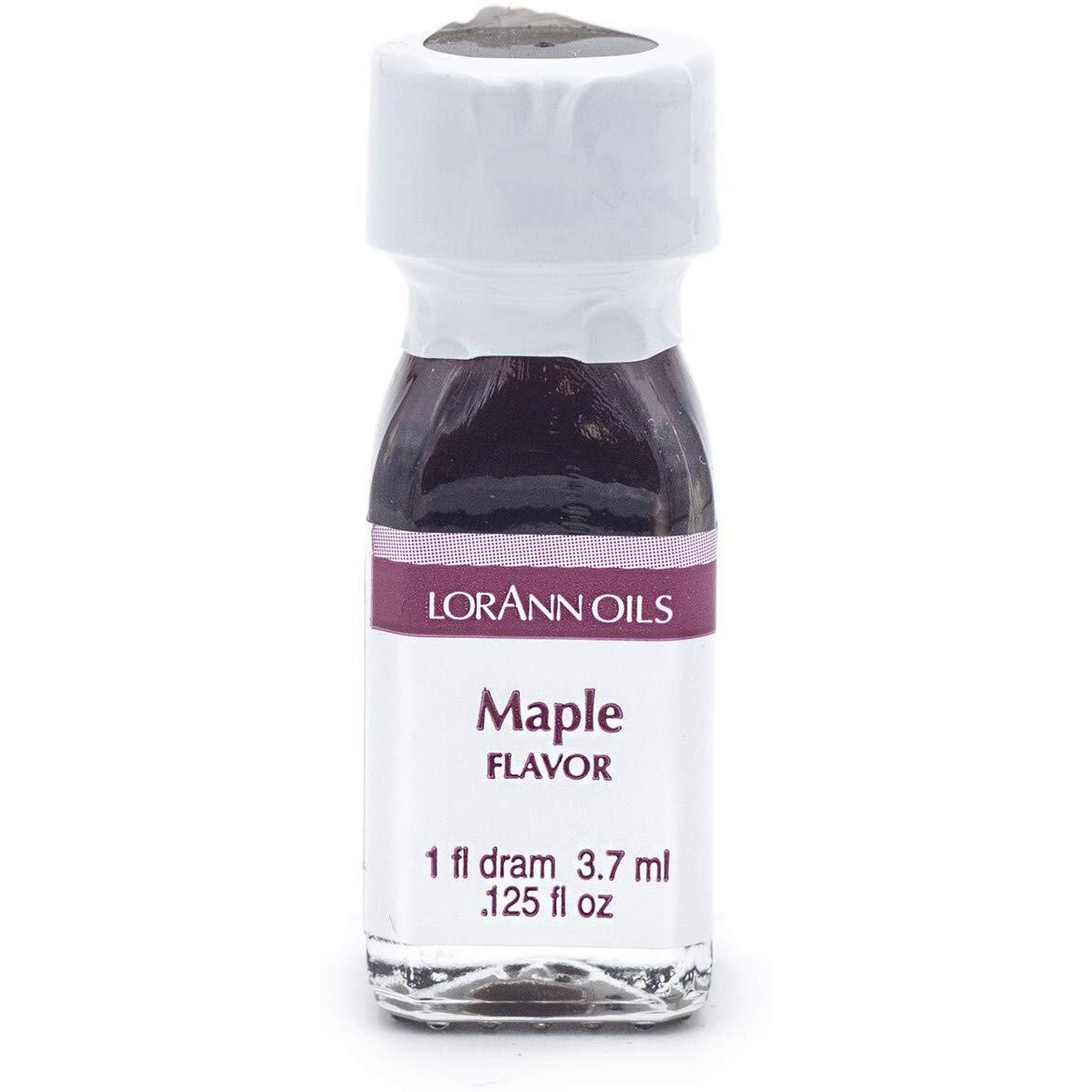 Lorann Maple Ss Flavor, 1 Dram Bottle (.0125 Fl Oz - 3.7Ml - 1 Teaspoon) - 2Pack