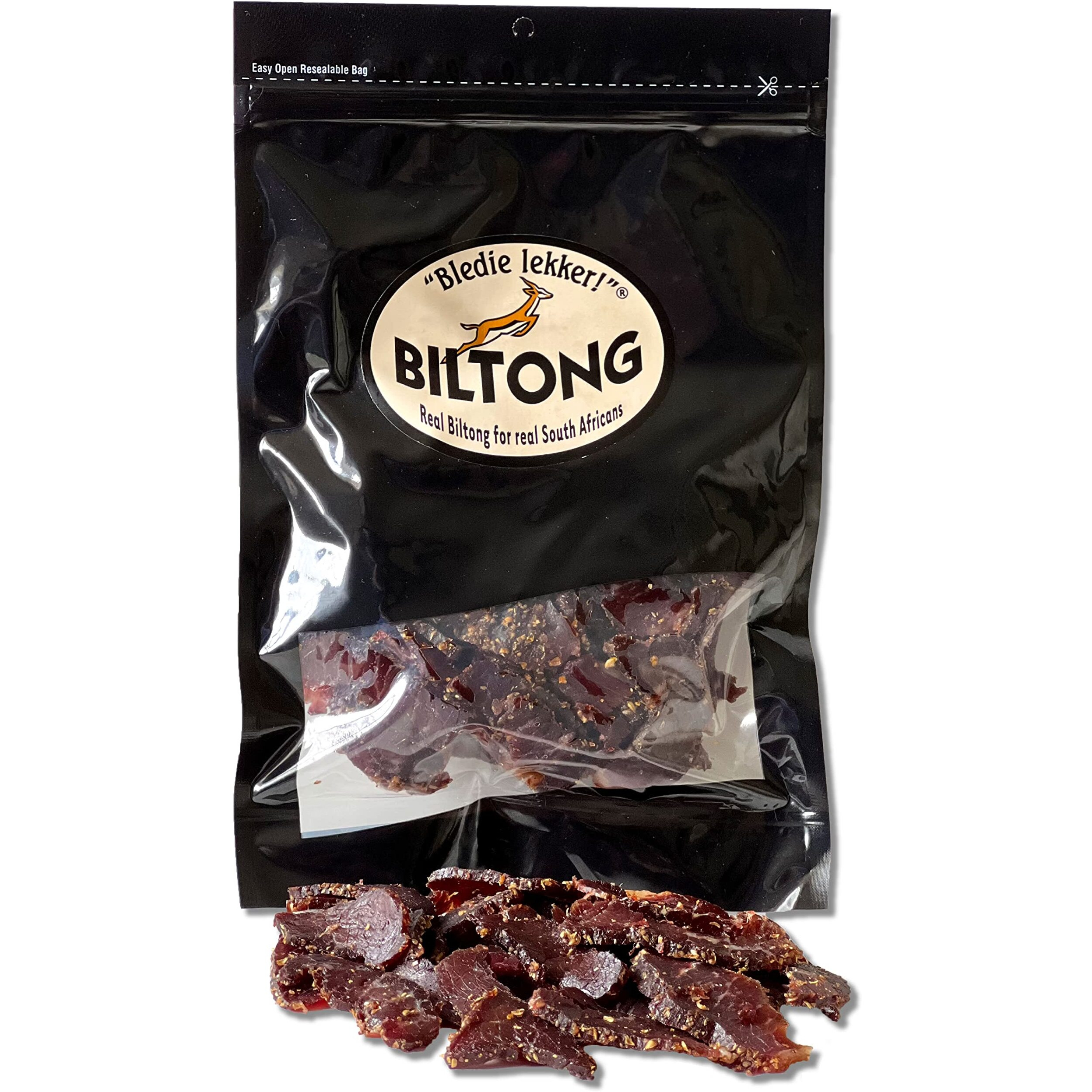 Bledie Lekker Biltong Sliced 8Oz