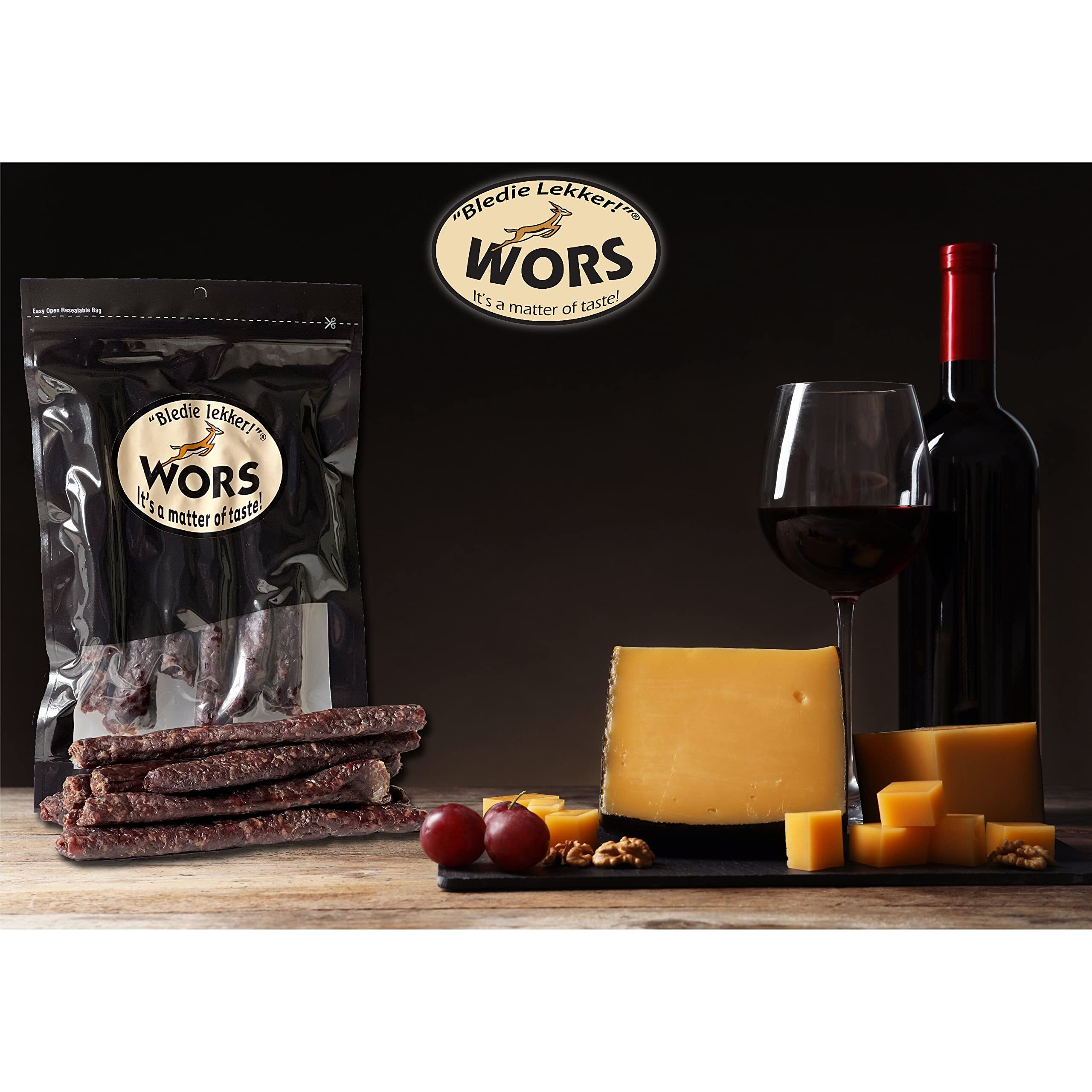 Bledie Lekker Droewors (Dried Sausage) 8Oz