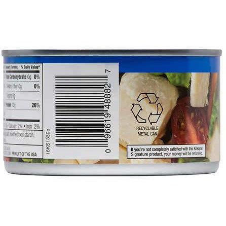 Kirkland Chicken Breast In Water 12.5 Oz. Cans - 6 Count - Premium Chunk - Great For Chicken Salad, Quesadillas, Soups, And Casseroles