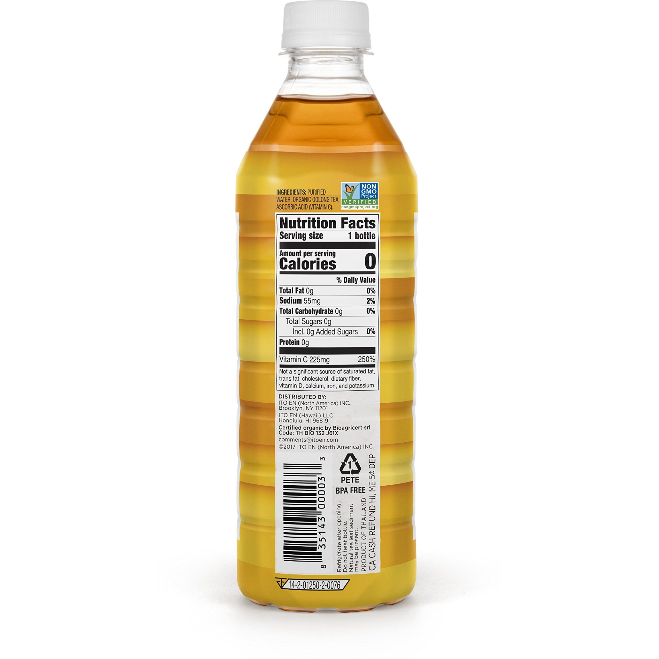 Teas' Tea Unsweetened Golden Oolong Tea 16.9 Ounce (Pack Of 12), Sugar Free, 0 Calories