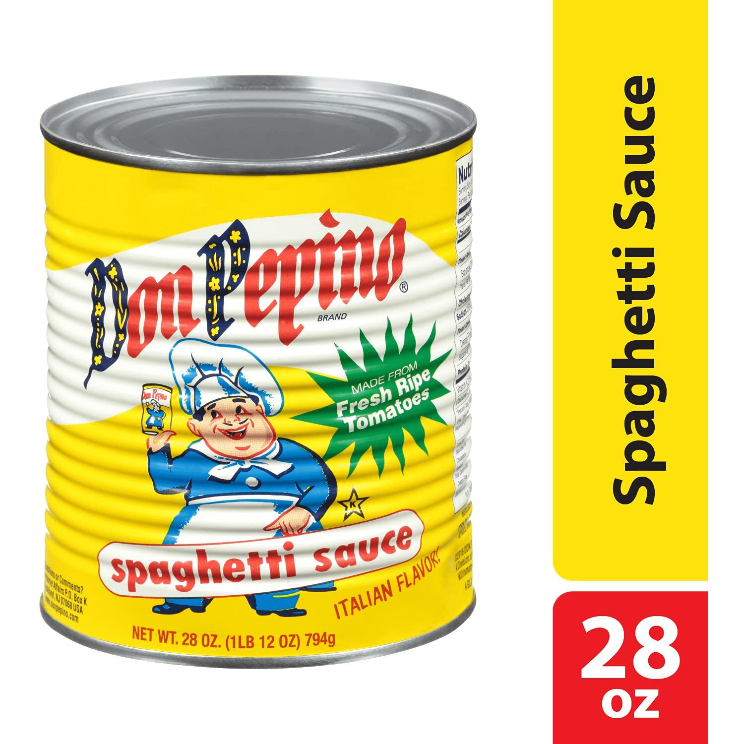 Don Pepino Spaghetti Sauce, 28 Ounce (Pack Of 12)